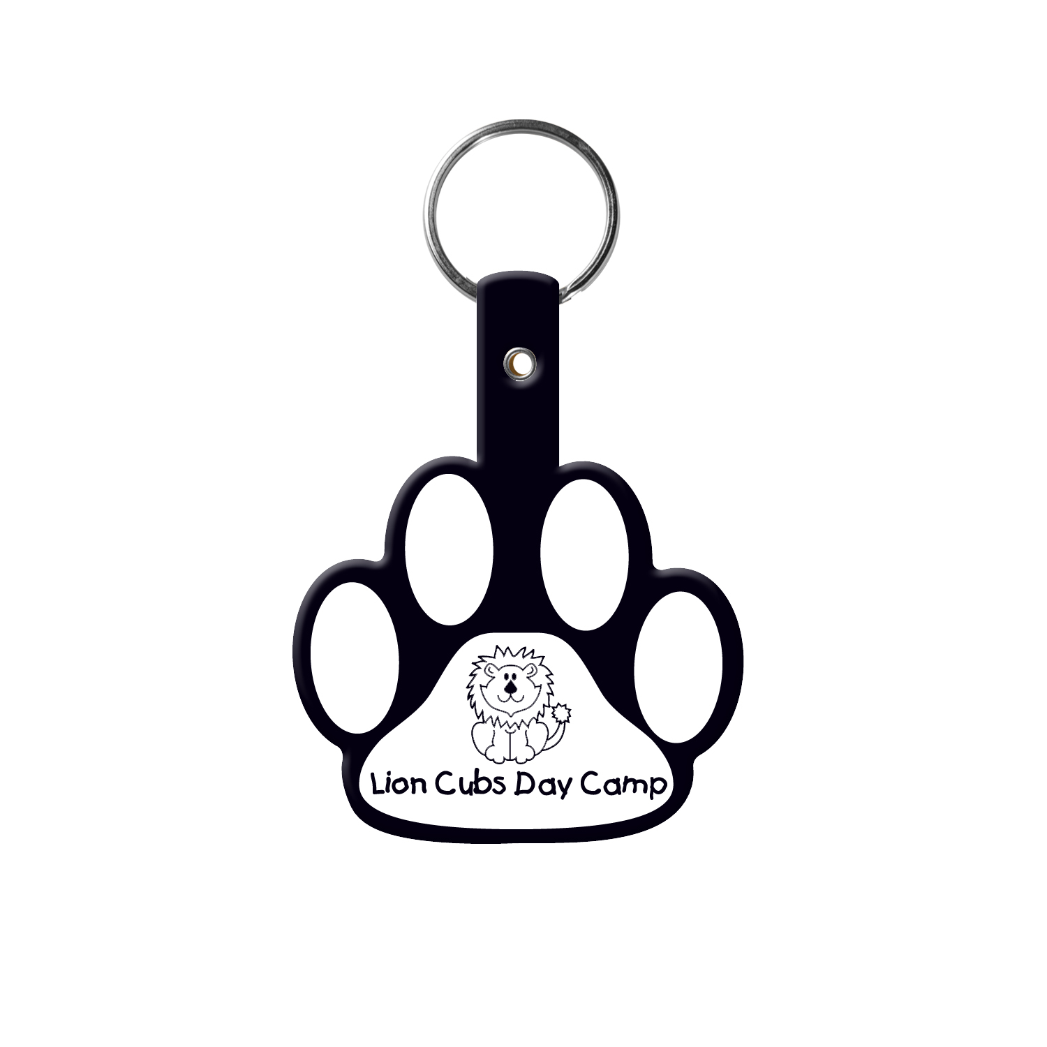 Picture of Paw Shaped Flexible Key Tag