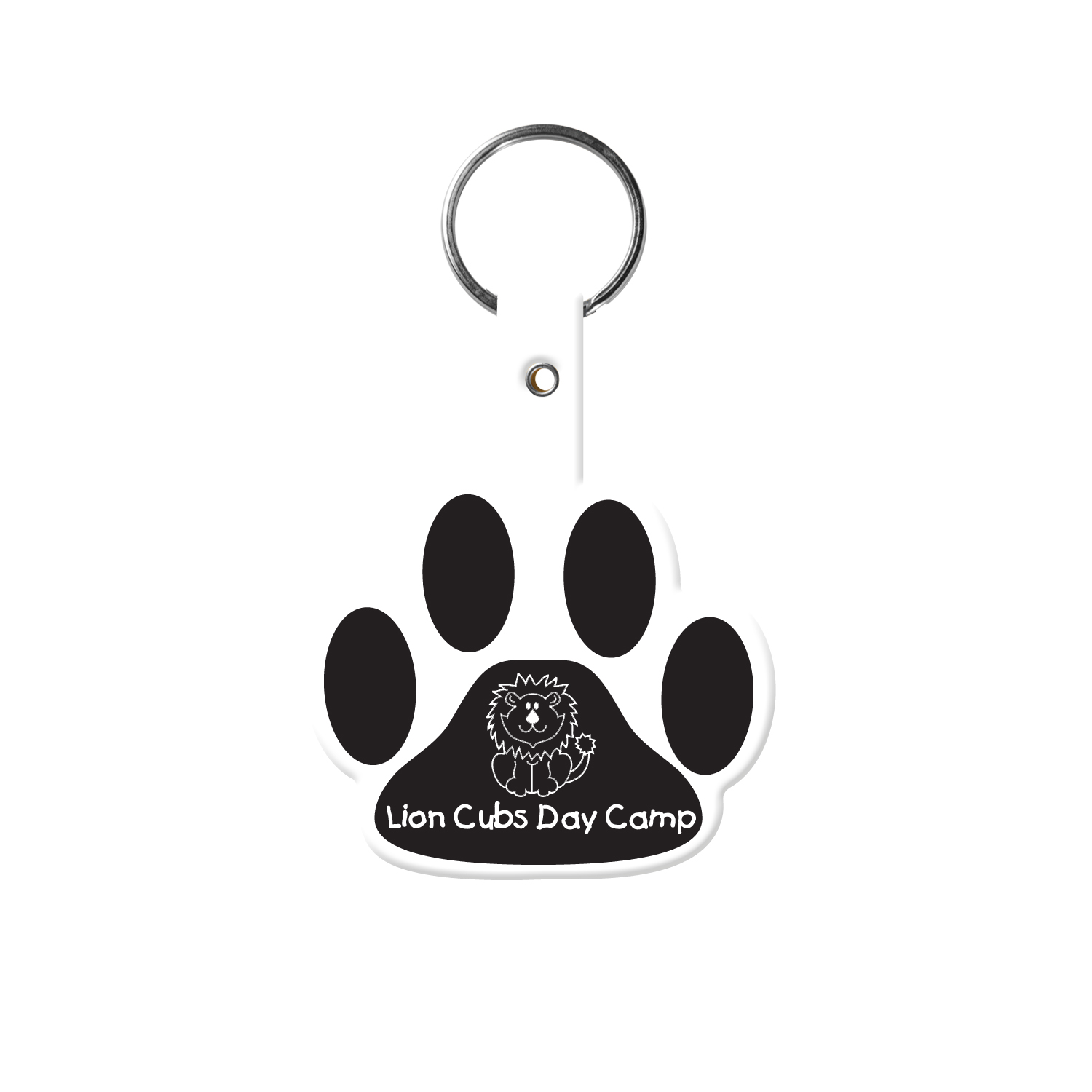 Picture of Paw Shaped Flexible Key Tag