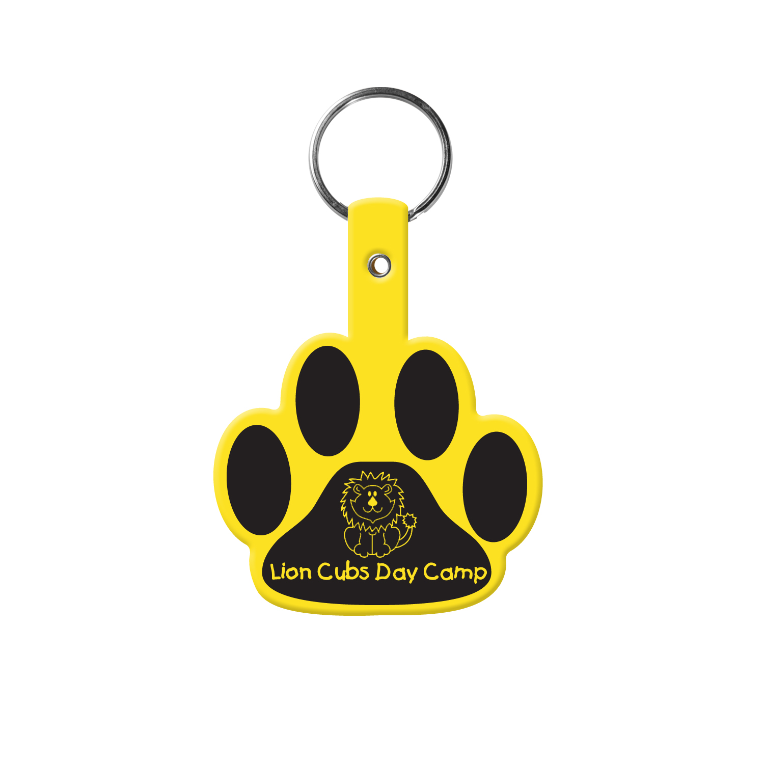 Picture of Paw Shaped Flexible Key Tag