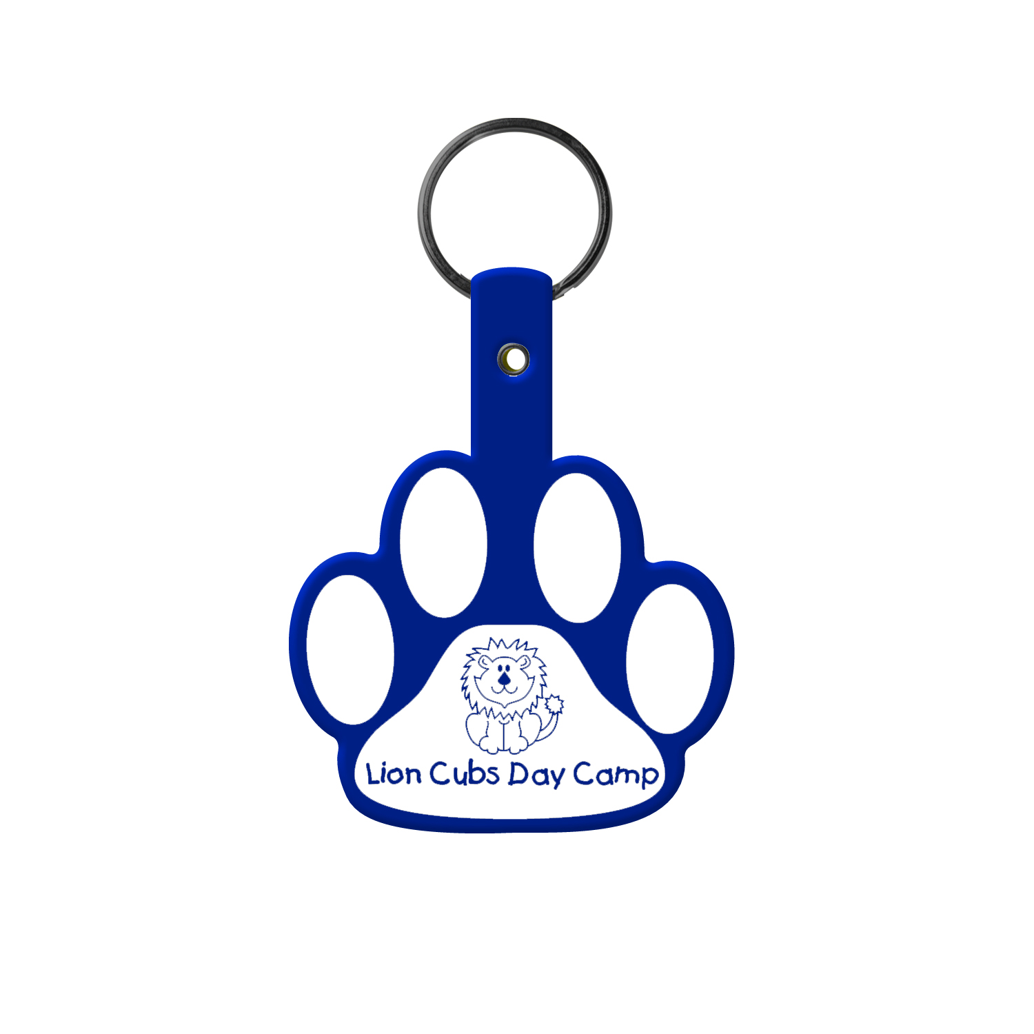 Picture of Paw Shaped Flexible Key Tag