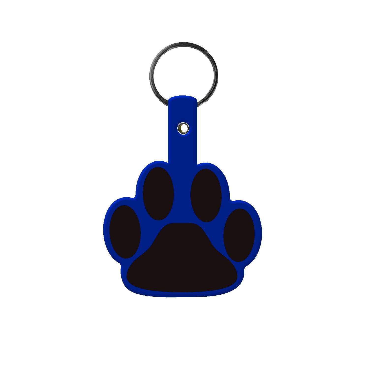 Picture of Paw Shaped Flexible Key Tag