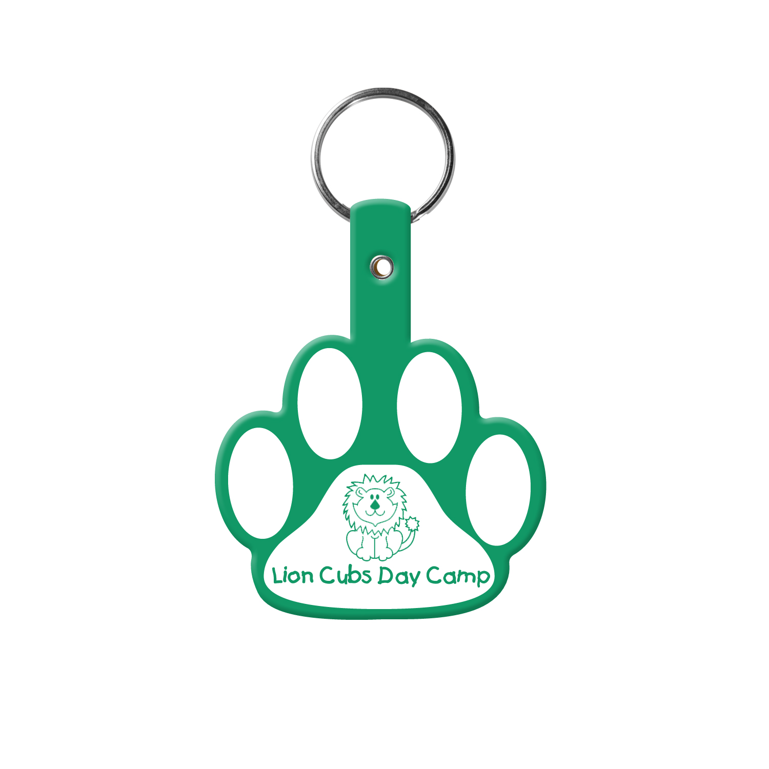 Picture of Paw Shaped Flexible Key Tag