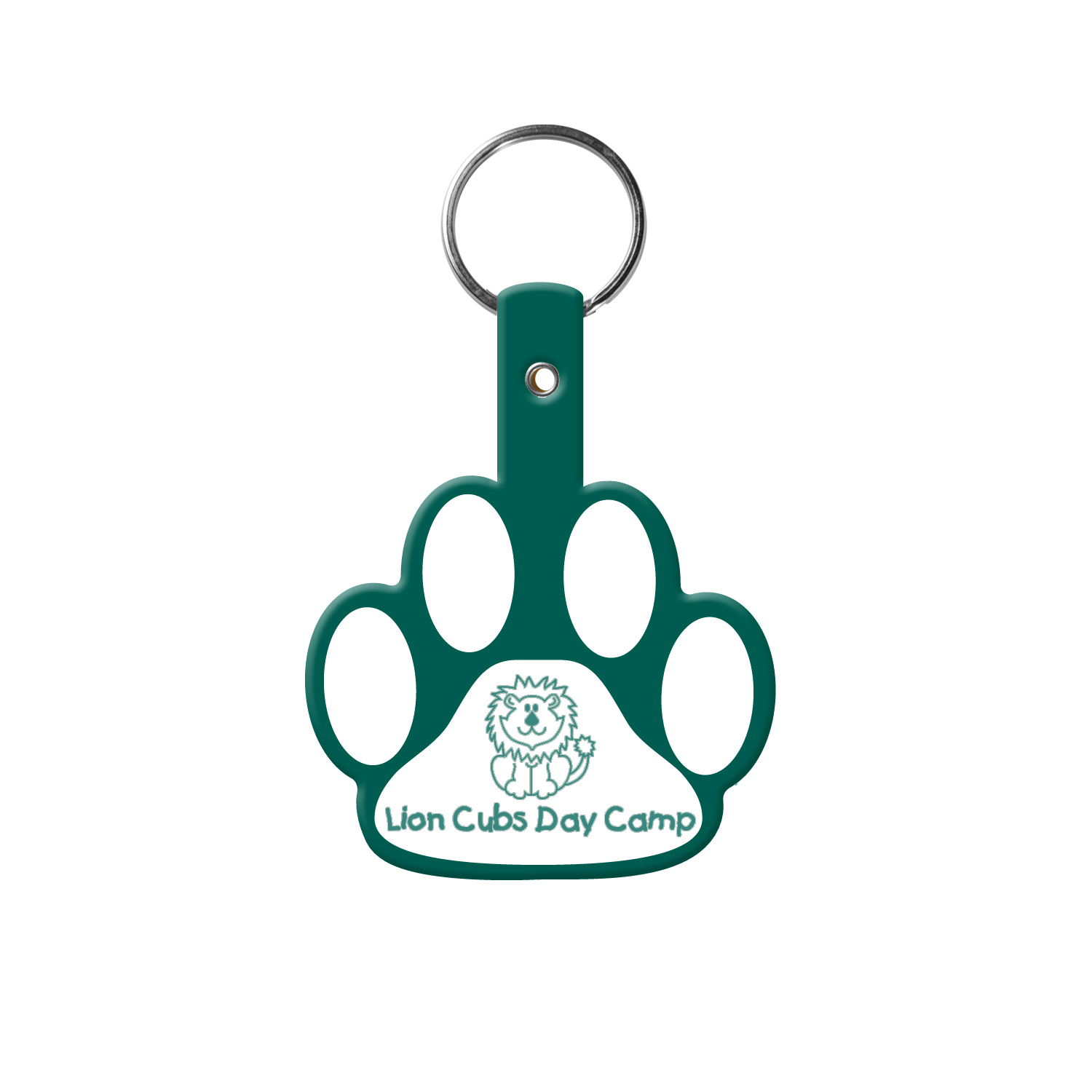 Picture of Paw Shaped Flexible Key Tag