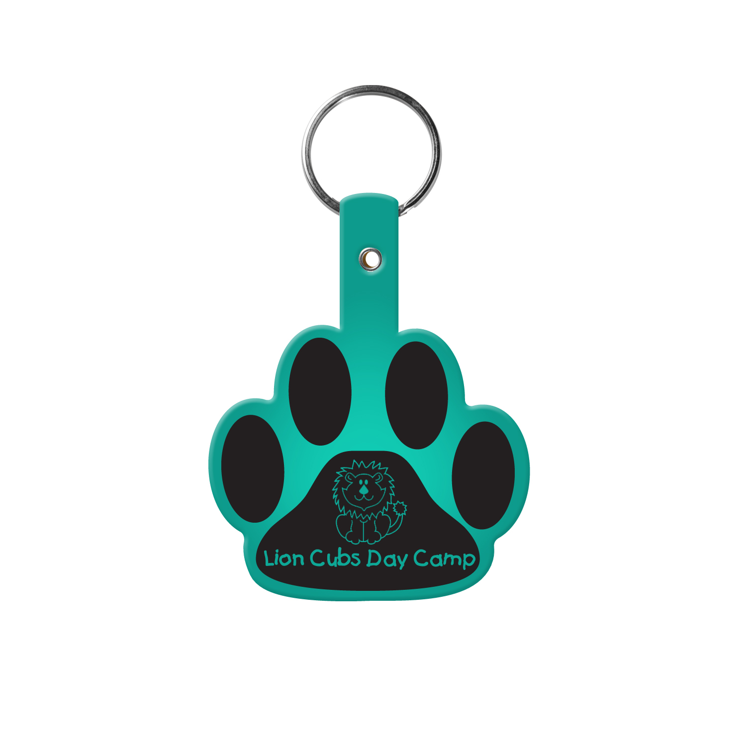 Picture of Paw Shaped Flexible Key Tag
