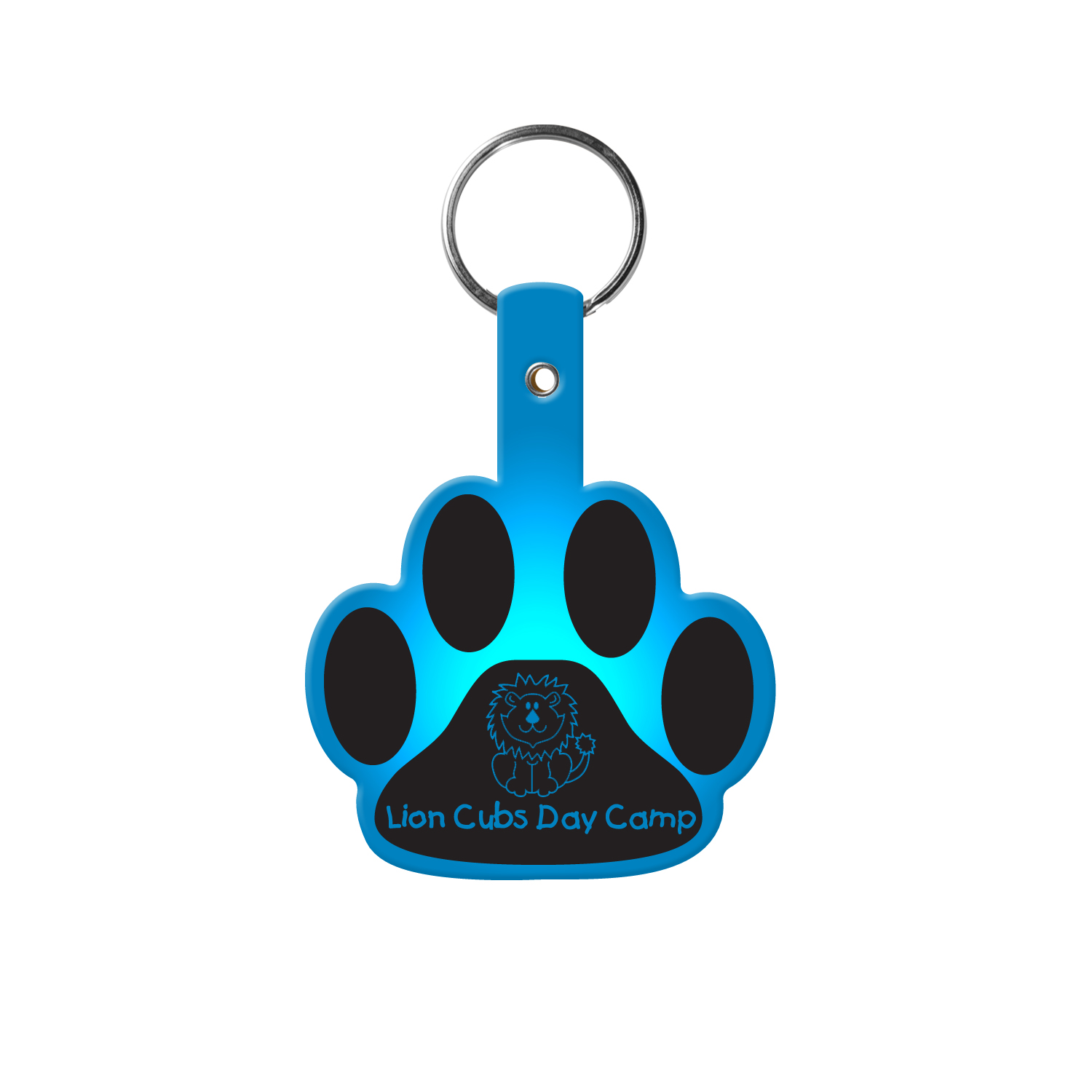 Picture of Paw Shaped Flexible Key Tag