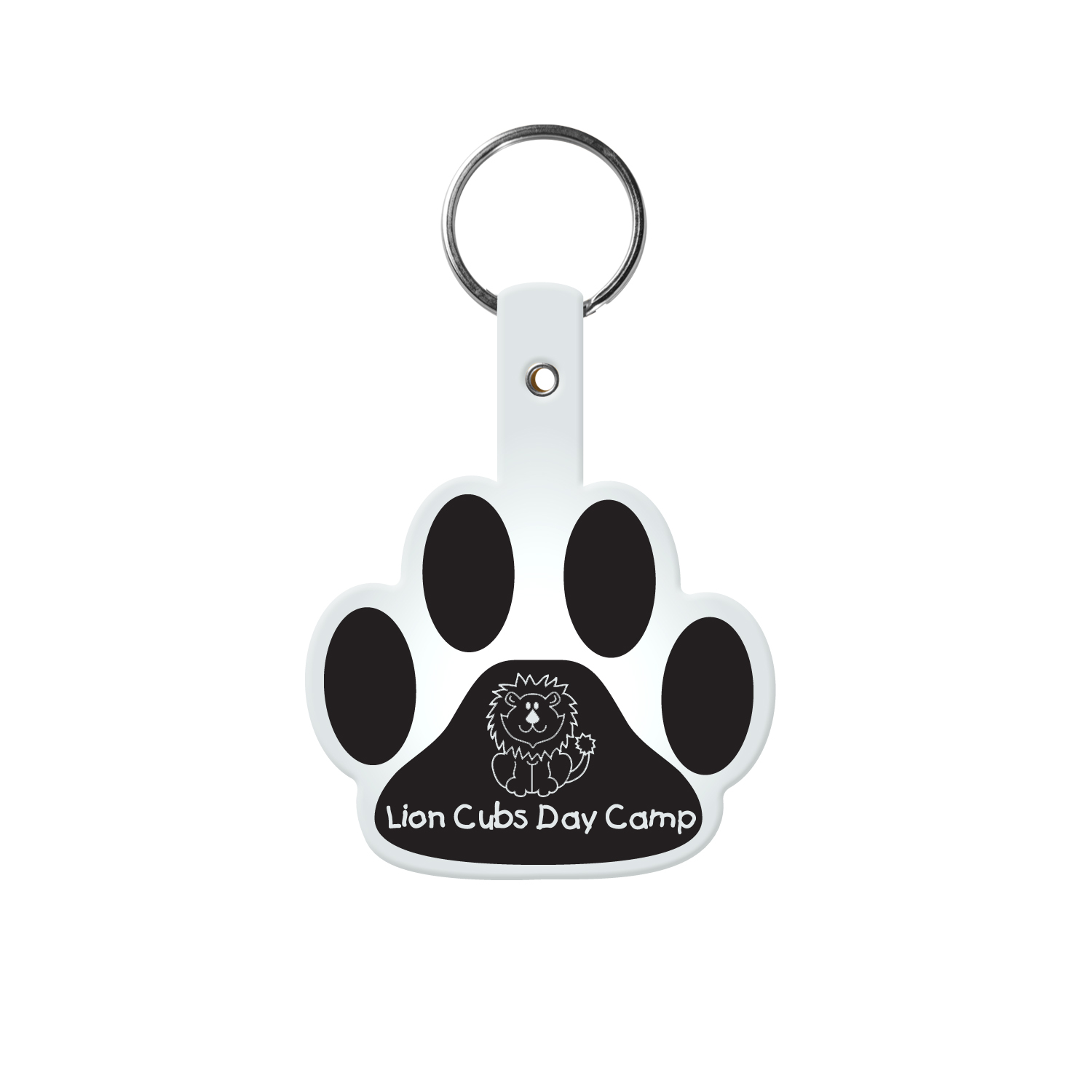 Picture of Paw Shaped Flexible Key Tag