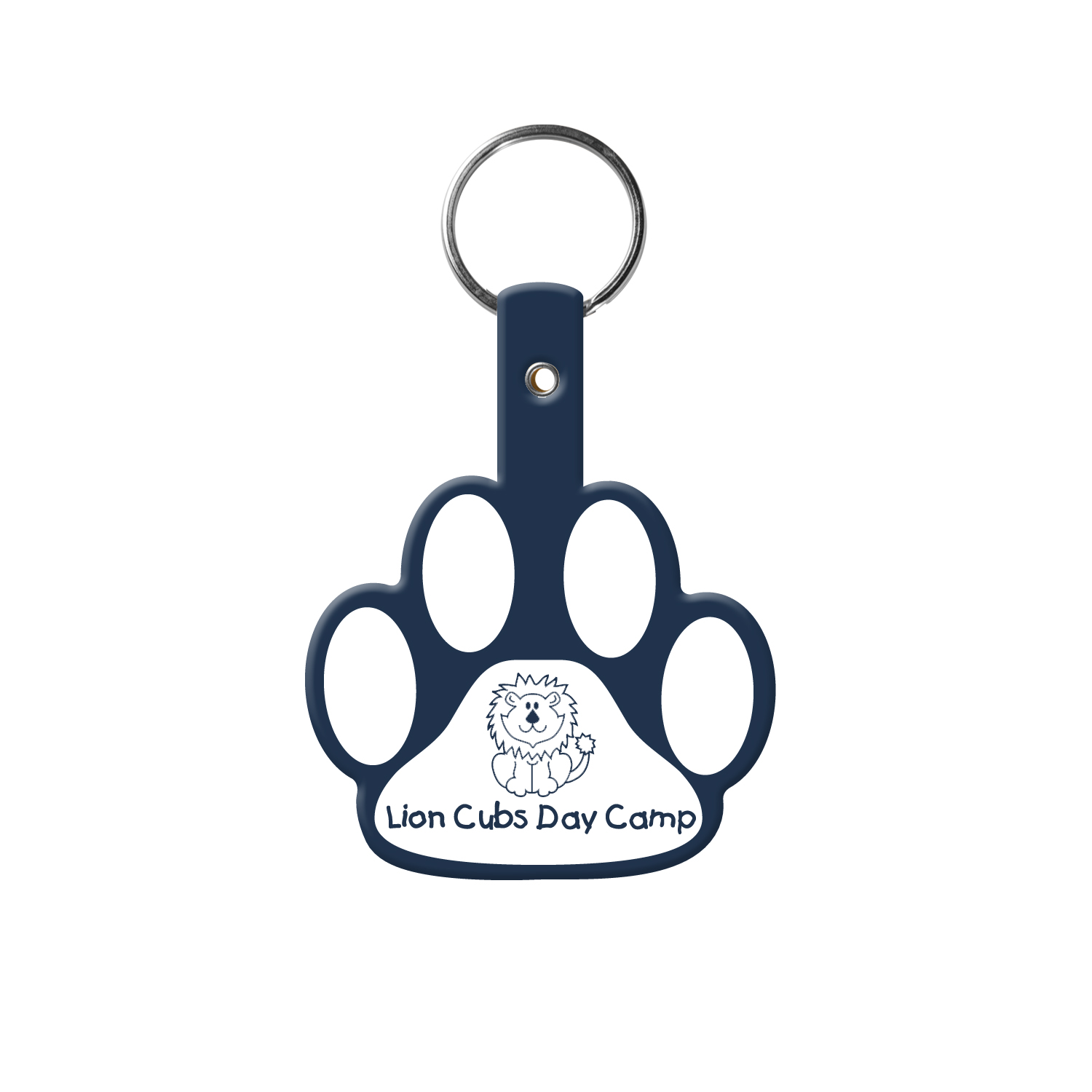 Picture of Paw Shaped Flexible Key Tag