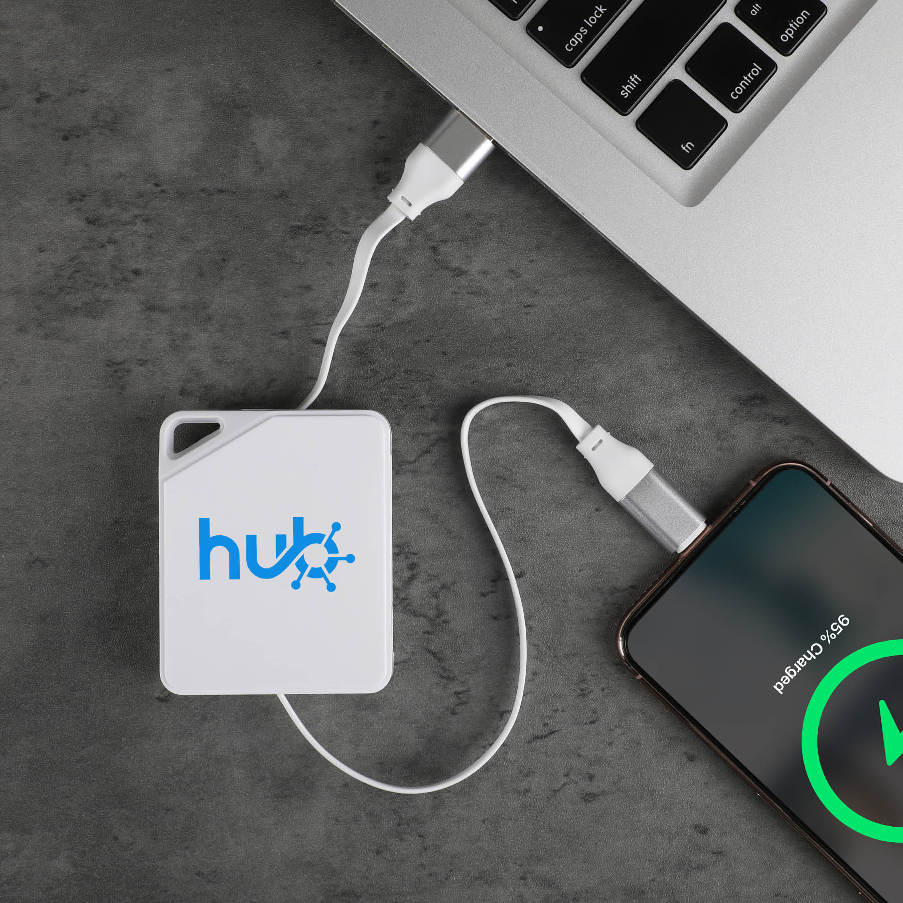 Picture of Retractable Charging Cable w/Phone Holder