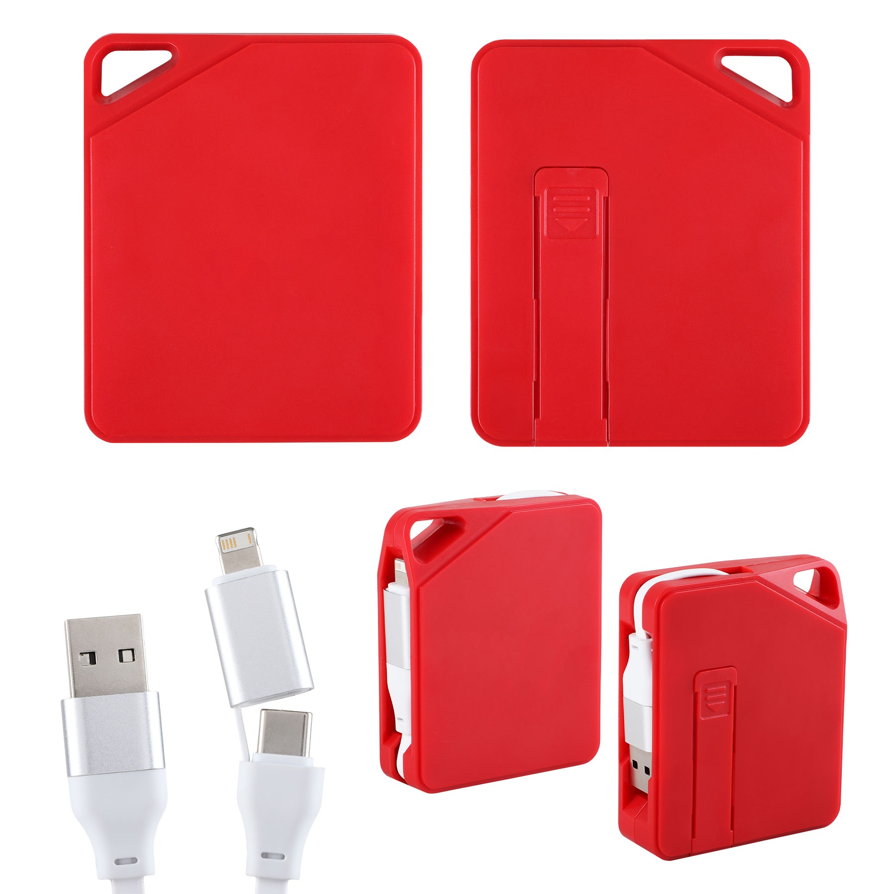 Picture of Retractable Charging Cable w/Phone Holder