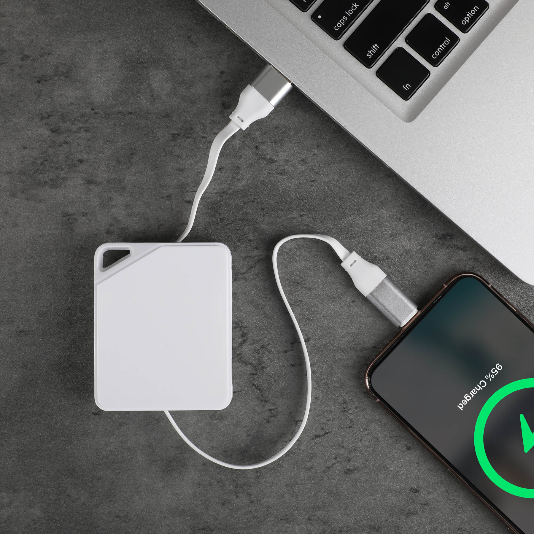 Picture of Retractable Charging Cable w/Phone Holder