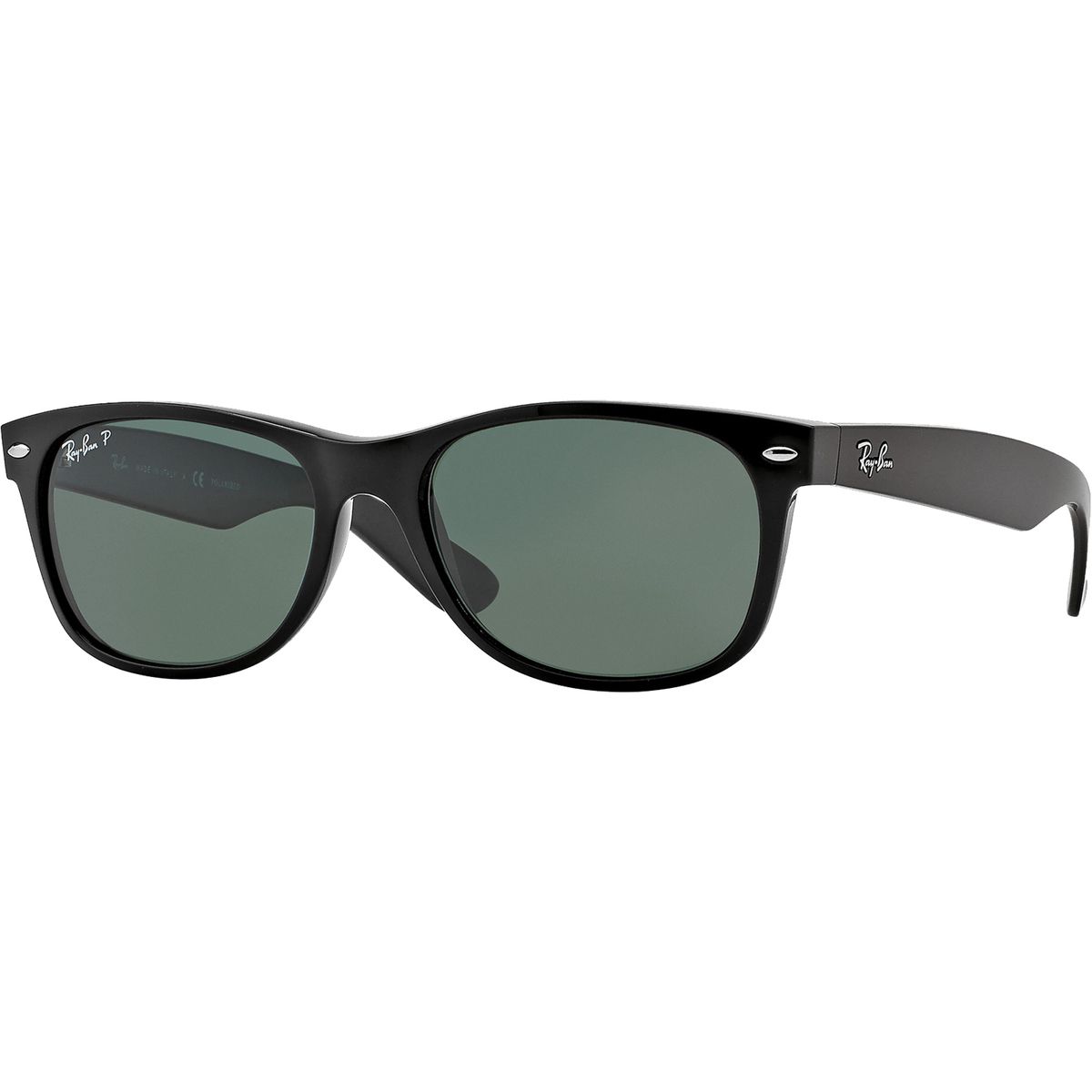 Picture of Ray-Ban® Polarized New Wayfarer Sunglasses - Black/Green