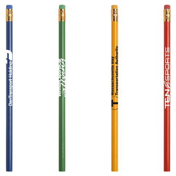 Picture of Jo-Bee Recycled Newspaper Pencil w/Matching Eraser