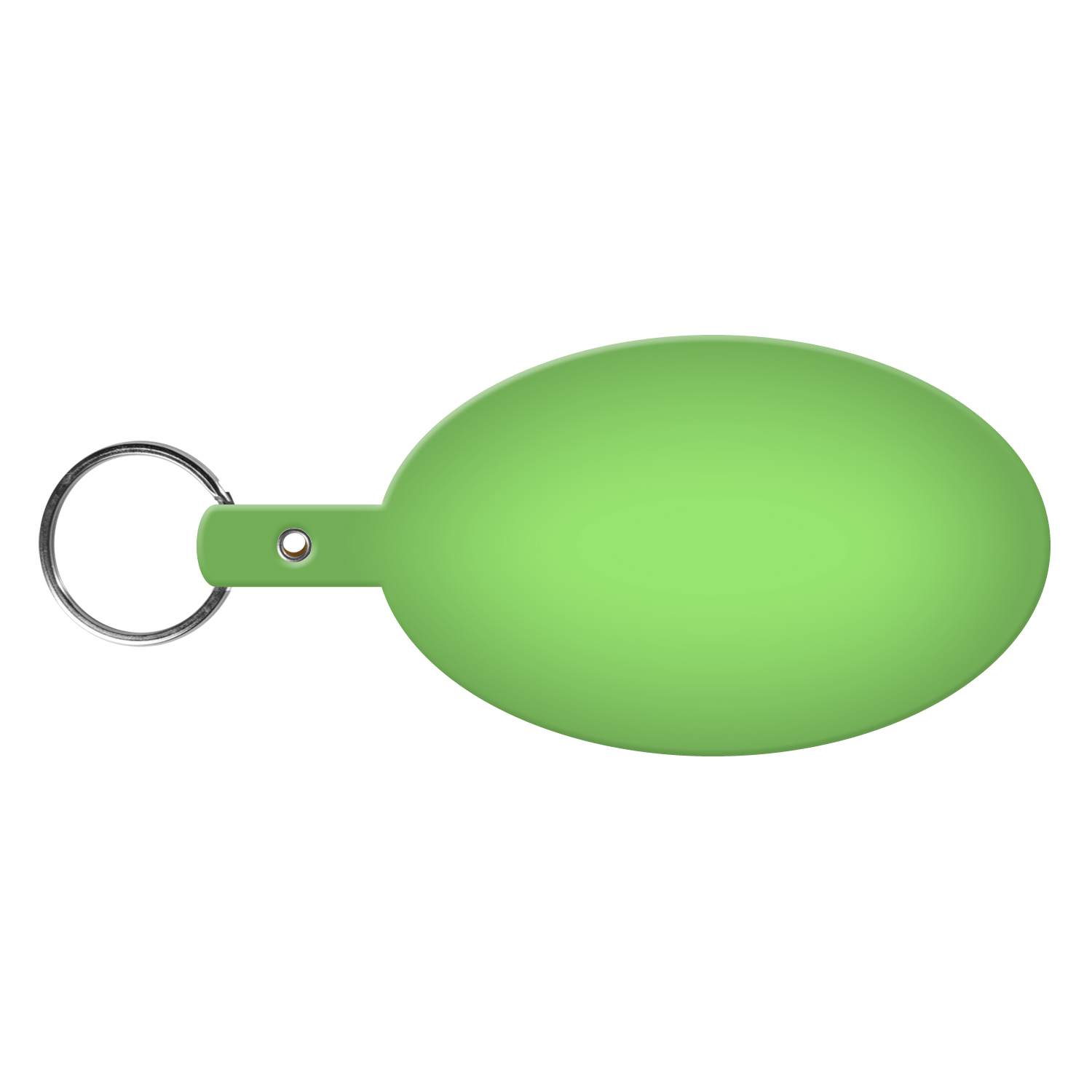 Picture of Large Oval Shaped Flexible Key Tag