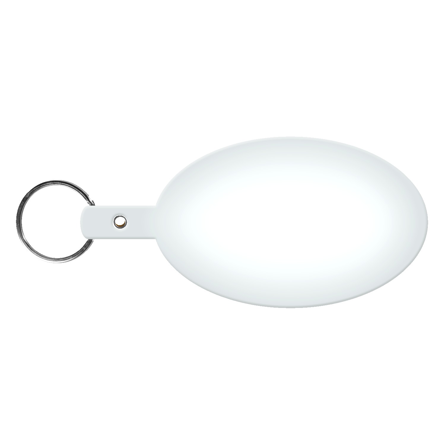 Picture of Large Oval Shaped Flexible Key Tag
