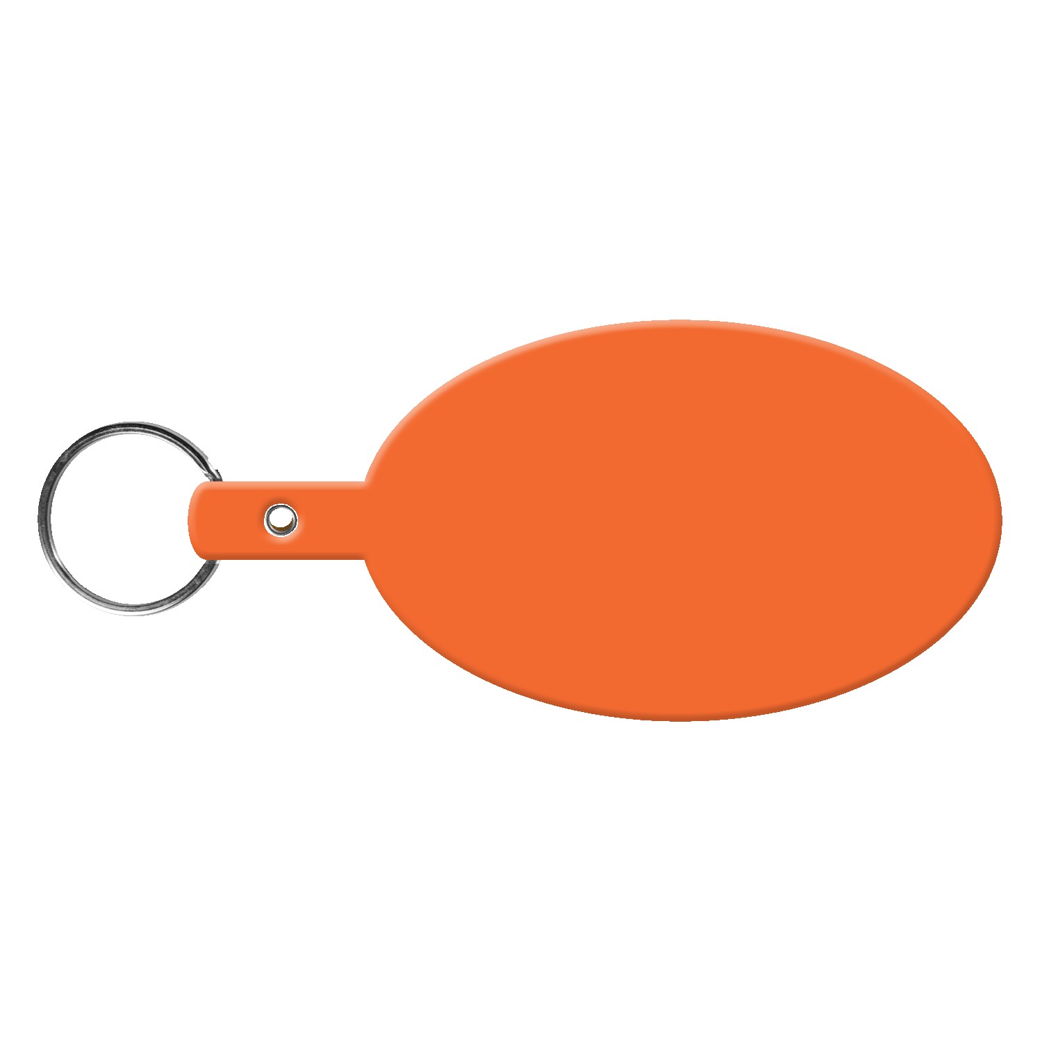 Picture of Large Oval Shaped Flexible Key Tag