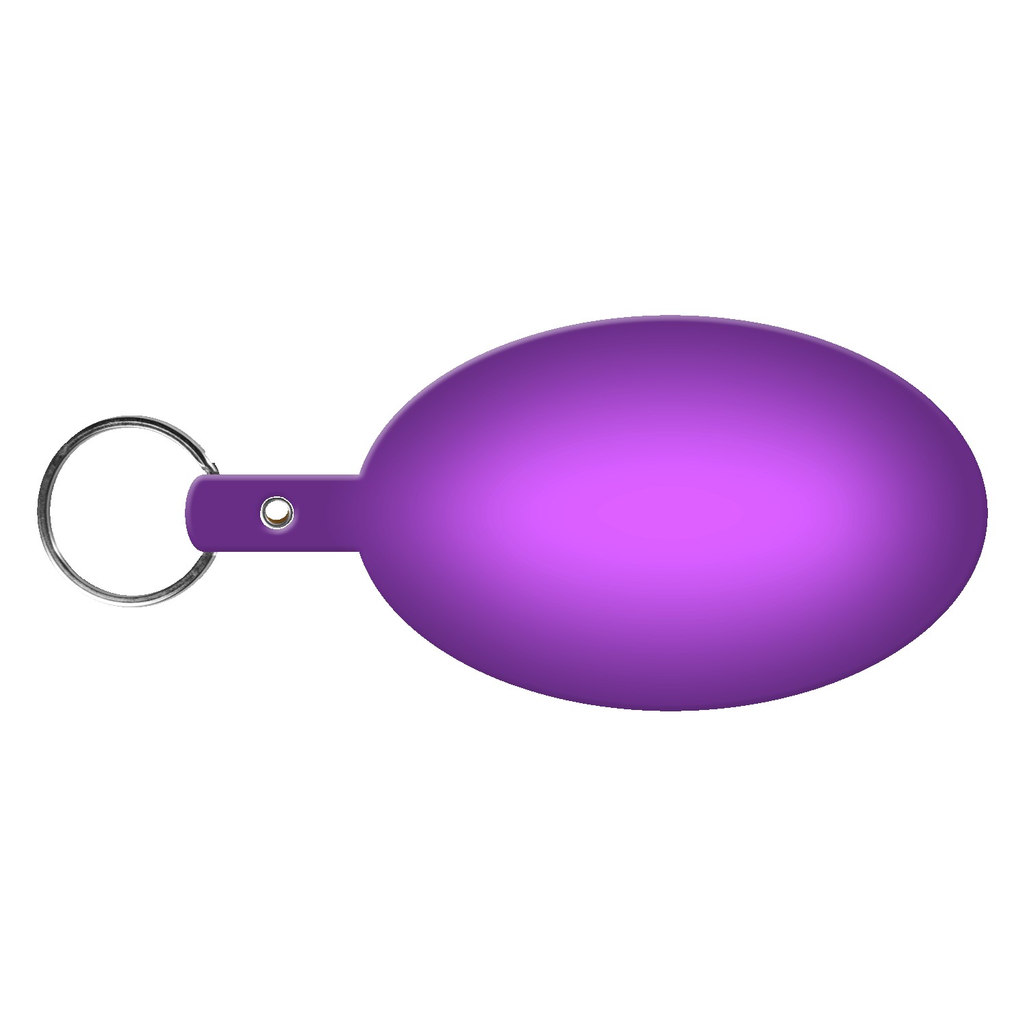 Picture of Large Oval Shaped Flexible Key Tag