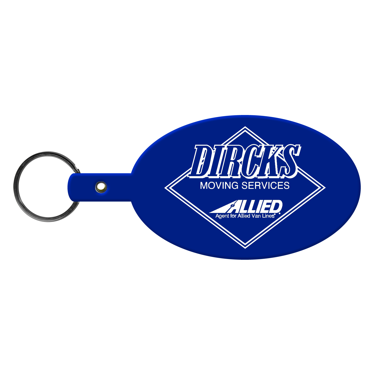 Picture of Large Oval Shaped Flexible Key Tag