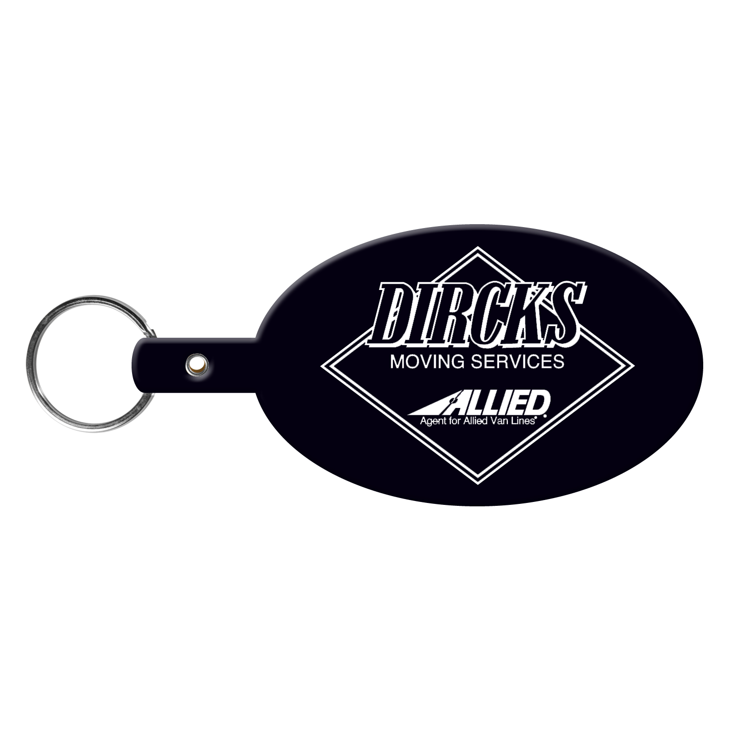 Picture of Large Oval Shaped Flexible Key Tag