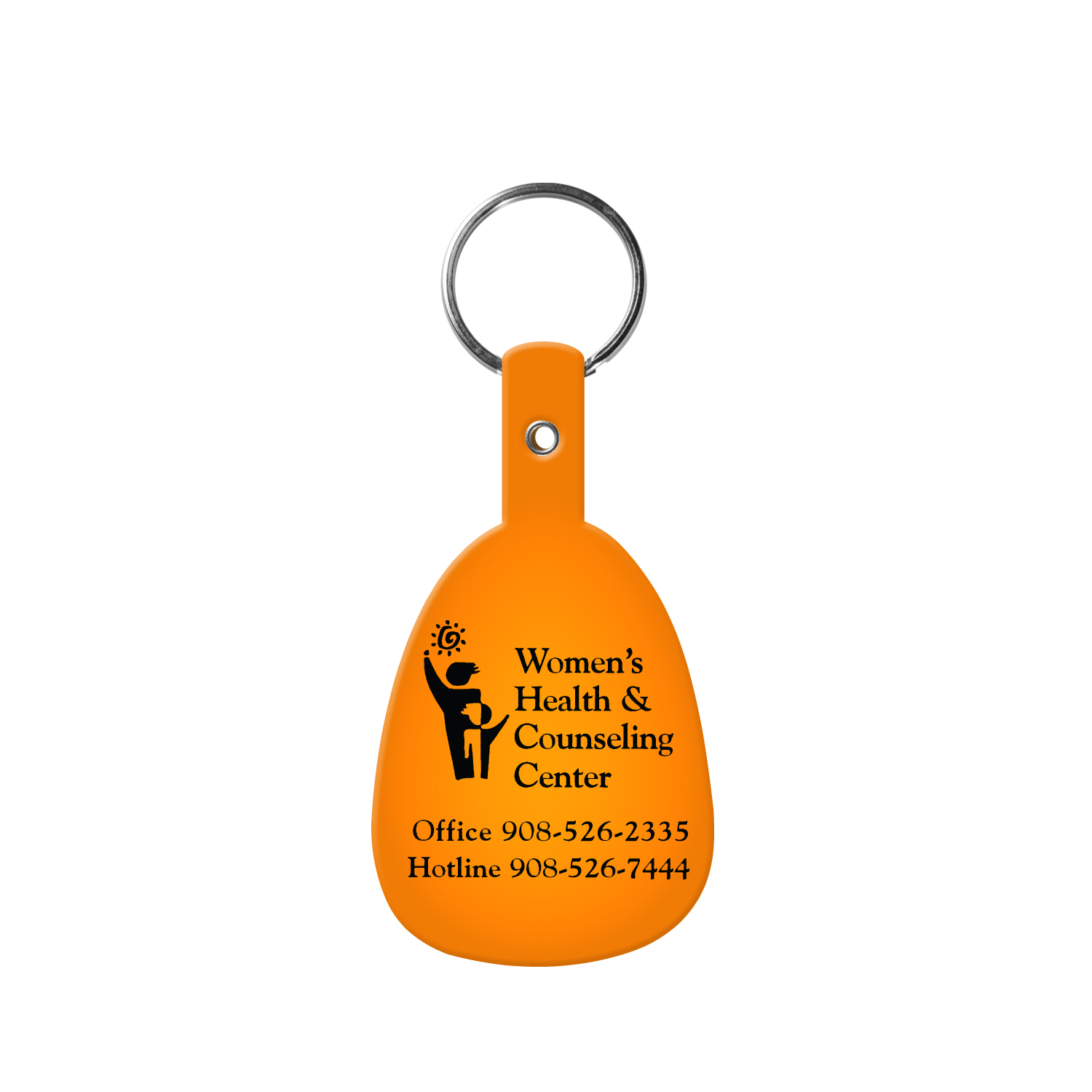 Picture of Oval shaped Flexible Key Tag
