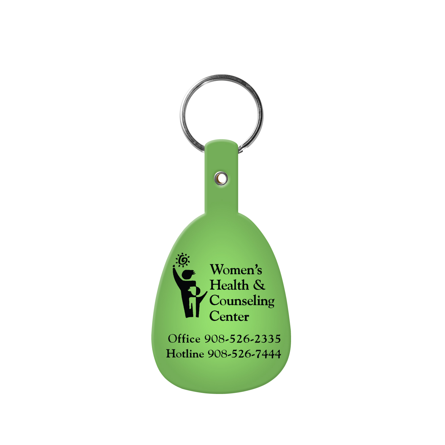 Picture of Oval shaped Flexible Key Tag