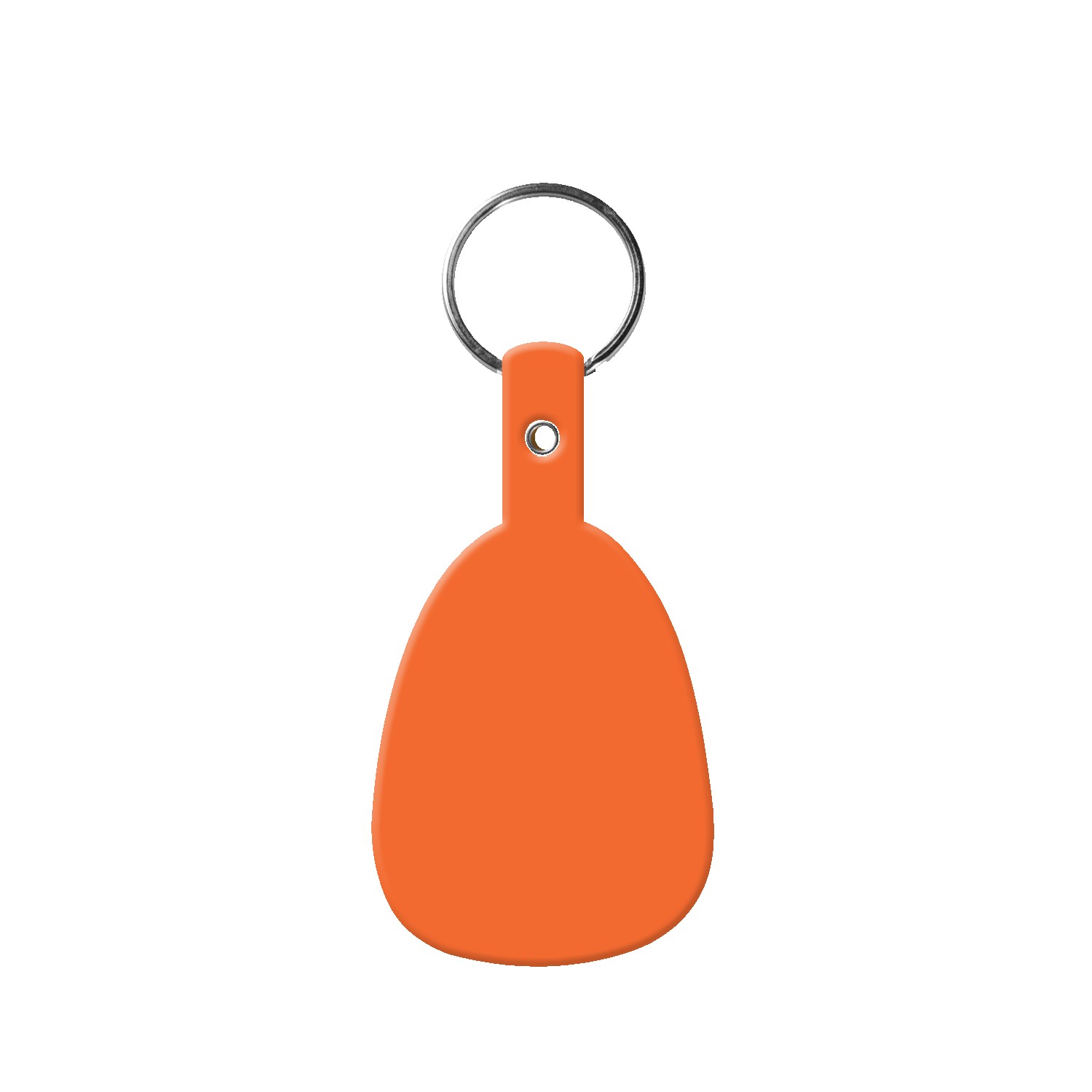 Picture of Oval shaped Flexible Key Tag