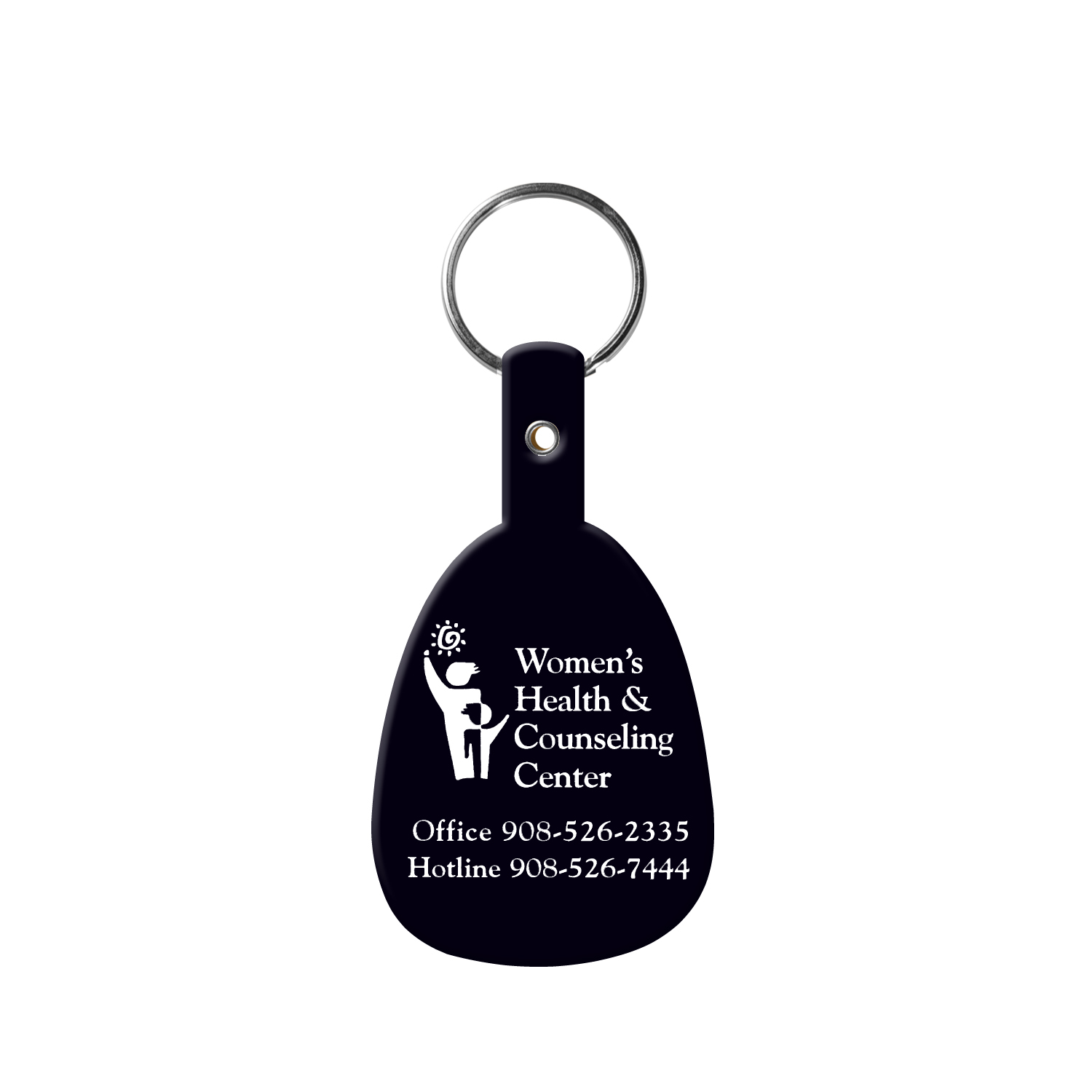 Picture of Oval shaped Flexible Key Tag
