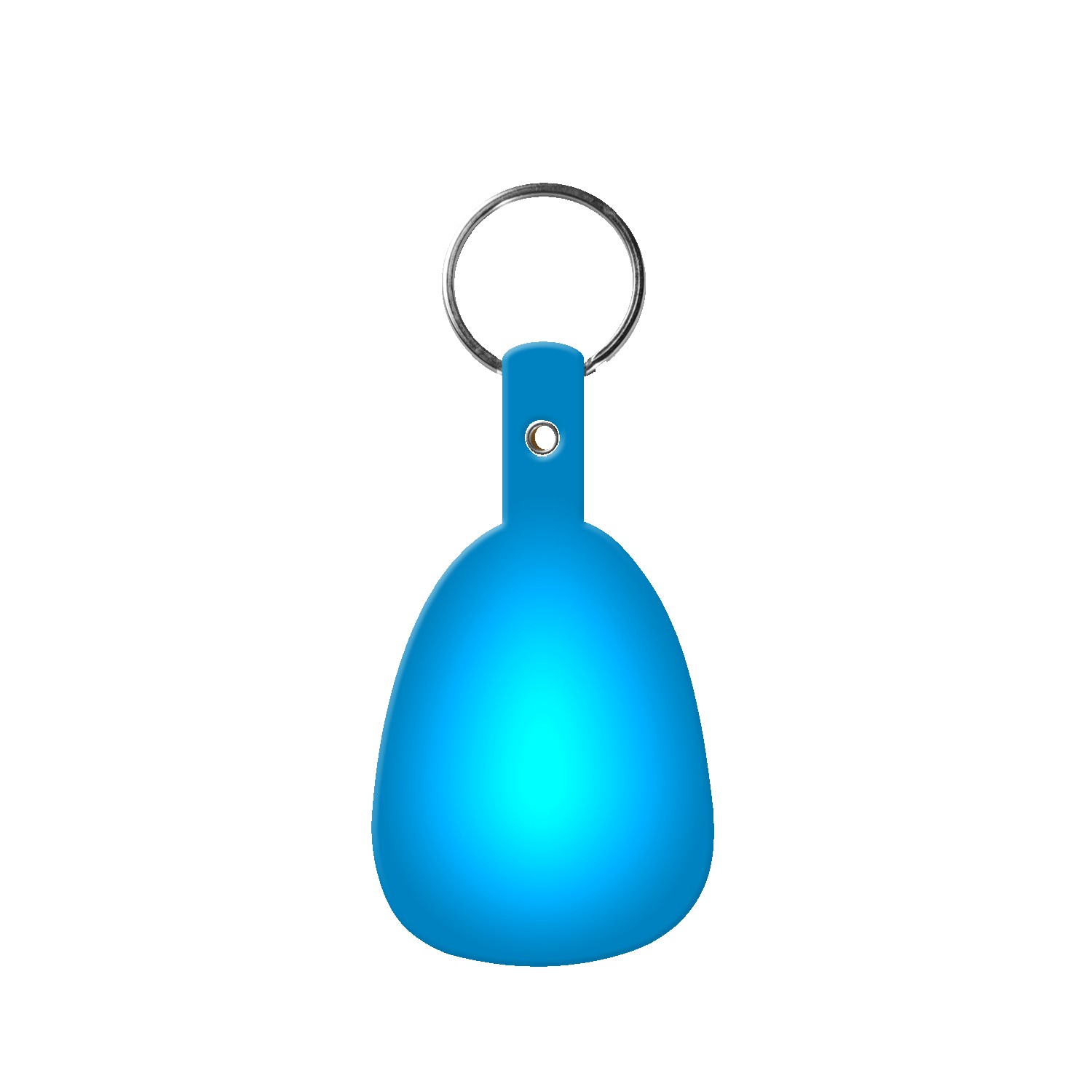 Picture of Oval shaped Flexible Key Tag