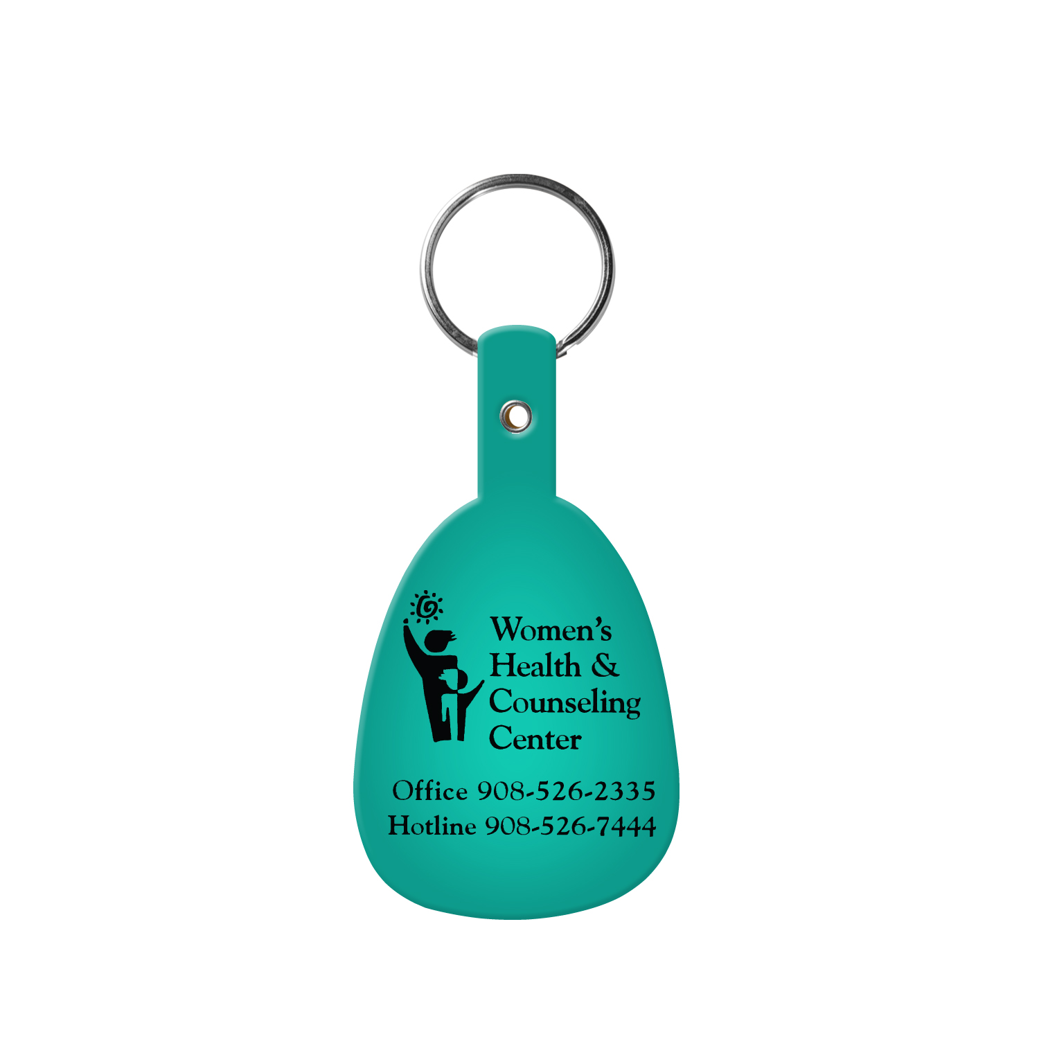 Picture of Oval shaped Flexible Key Tag