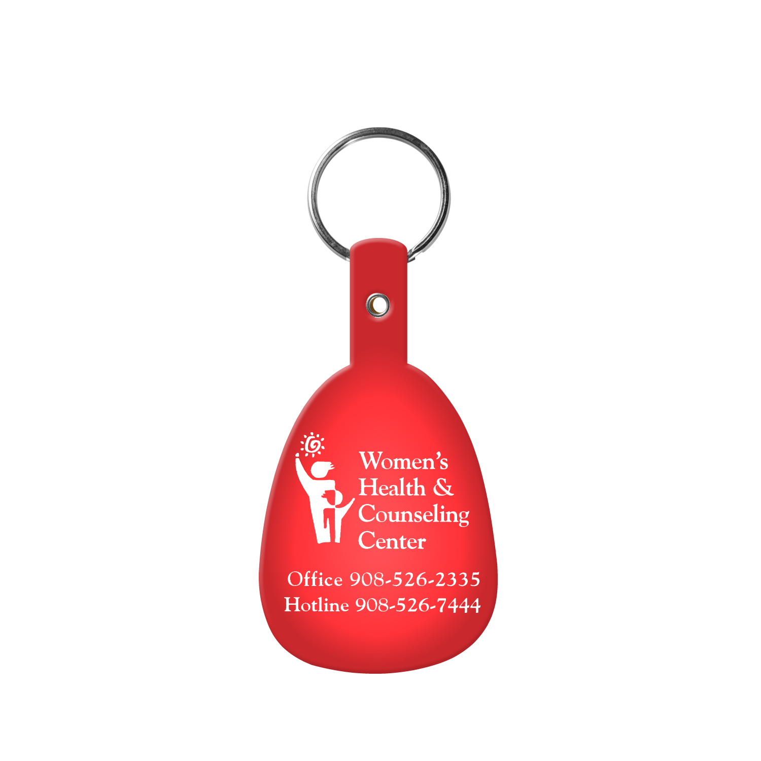 Picture of Oval shaped Flexible Key Tag