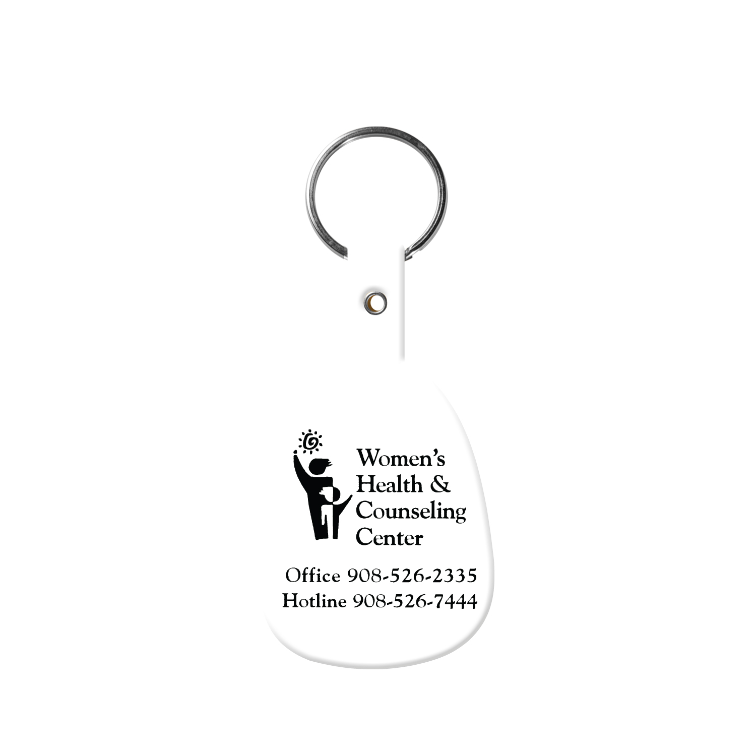 Picture of Oval shaped Flexible Key Tag
