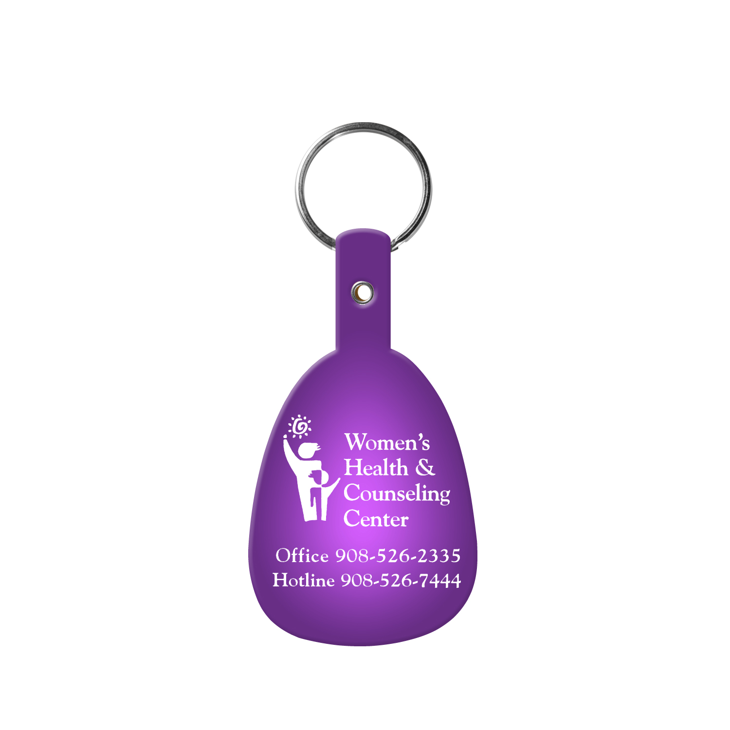 Picture of Oval shaped Flexible Key Tag