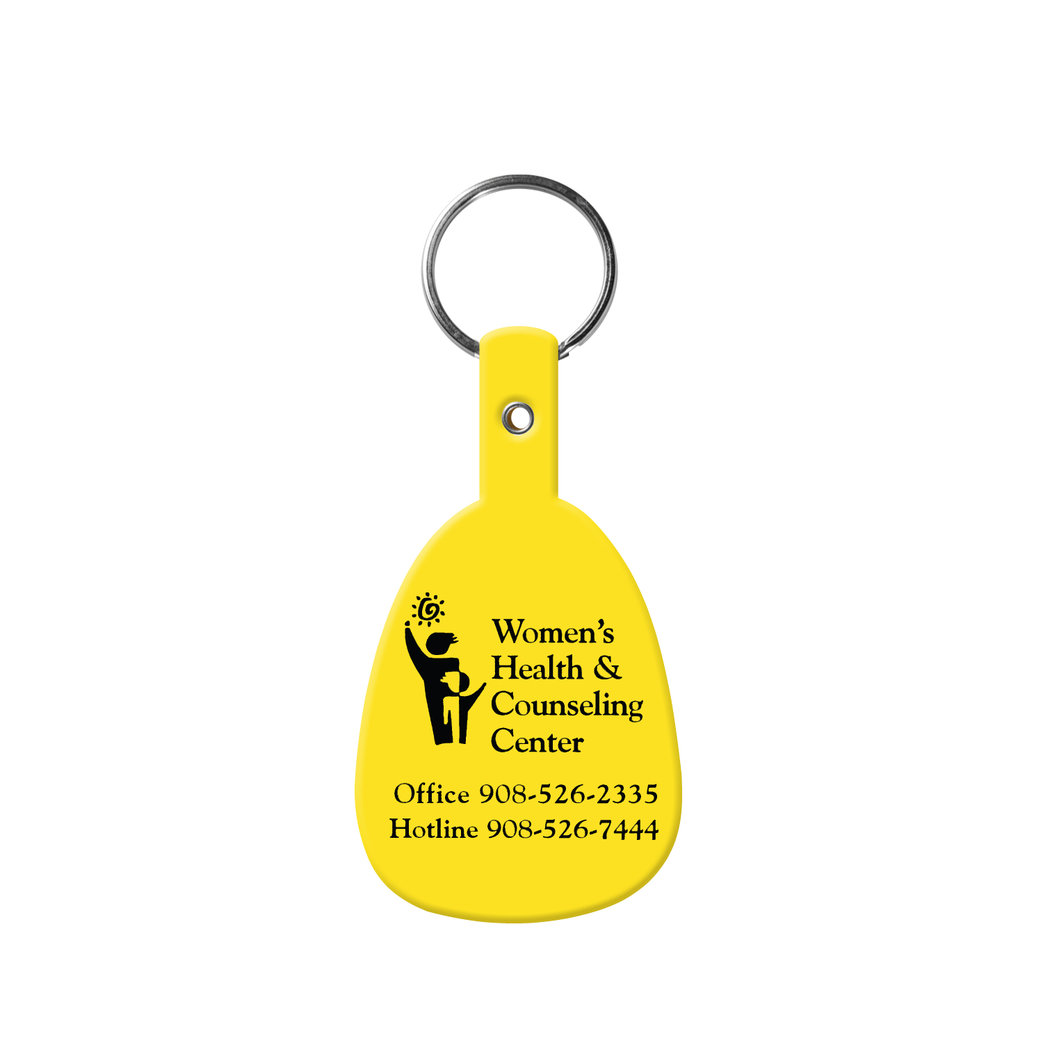 Picture of Oval shaped Flexible Key Tag