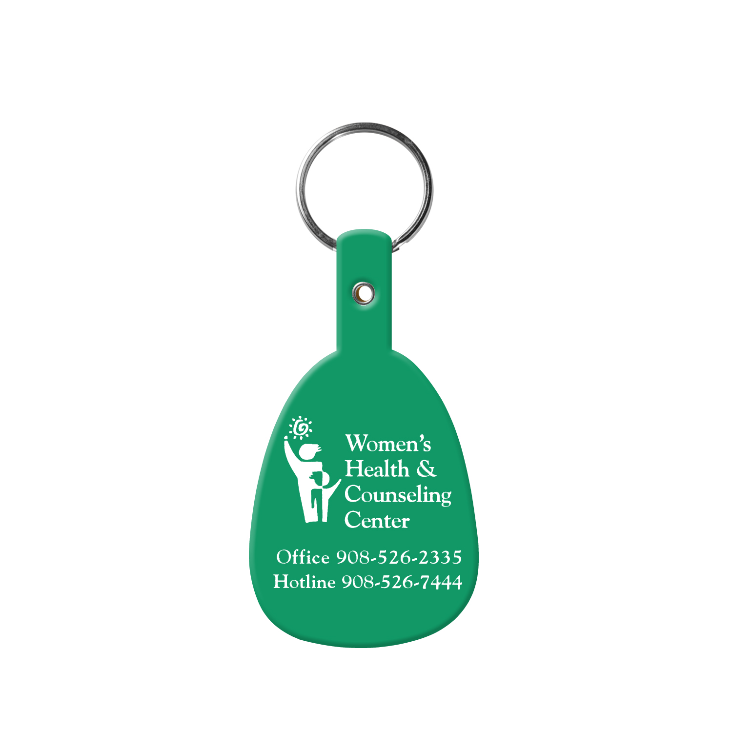 Picture of Oval shaped Flexible Key Tag
