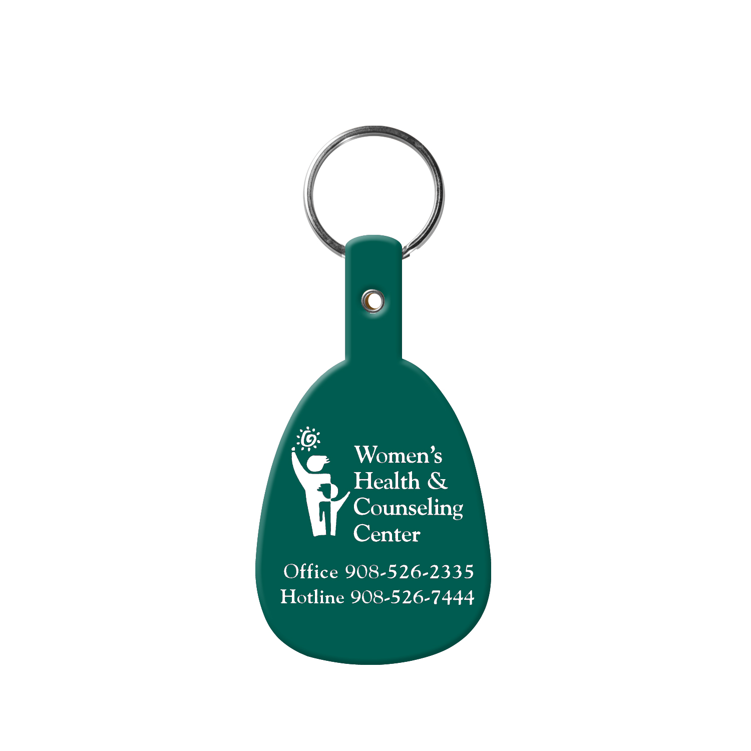 Picture of Oval shaped Flexible Key Tag
