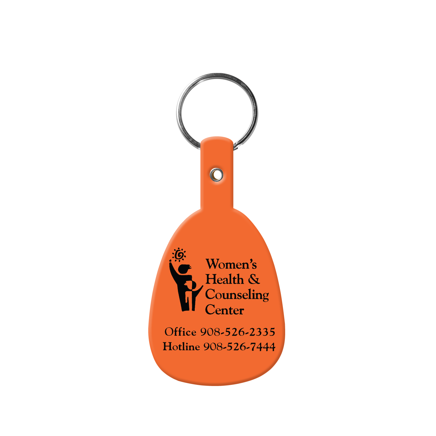 Picture of Oval shaped Flexible Key Tag