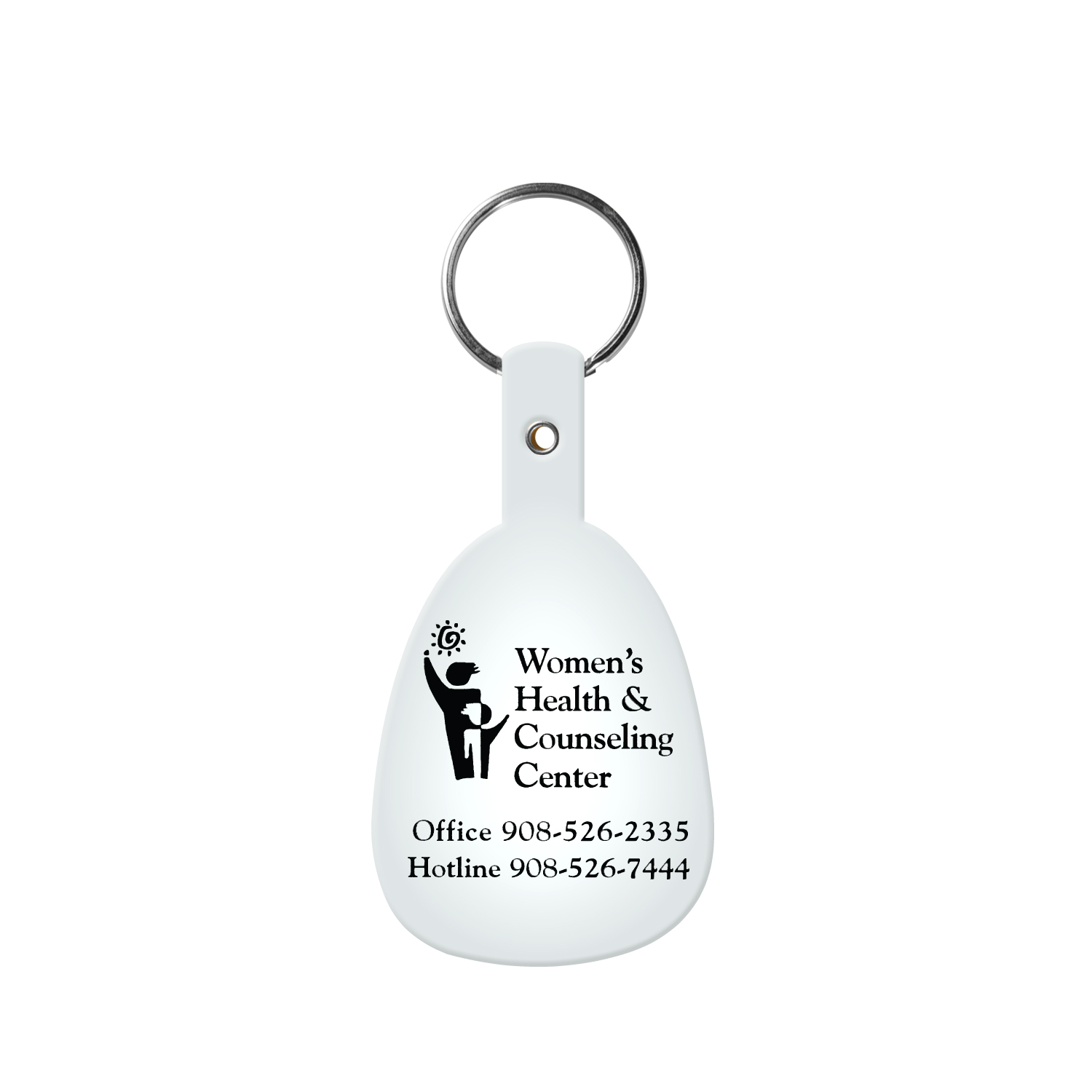 Picture of Oval shaped Flexible Key Tag