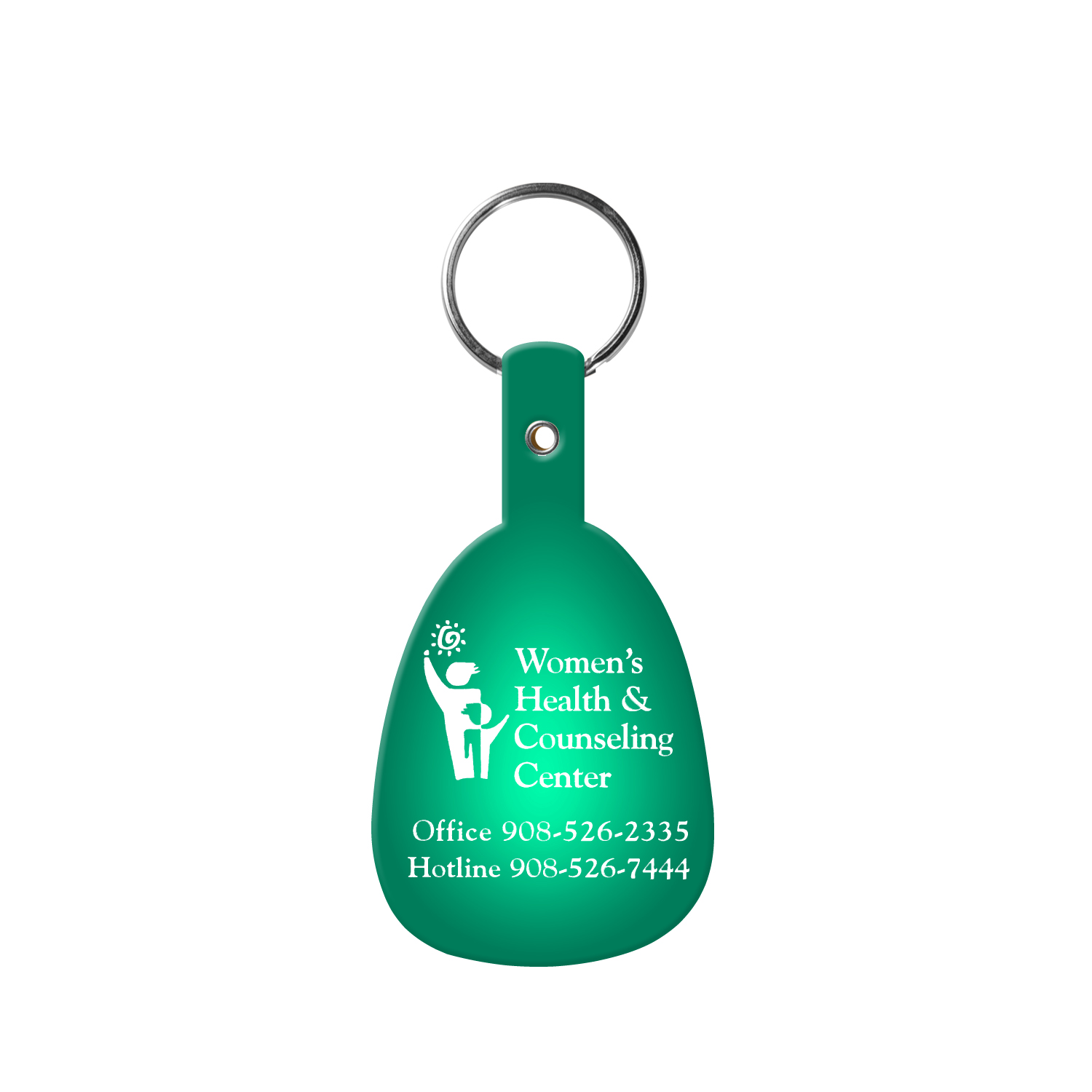 Picture of Oval shaped Flexible Key Tag