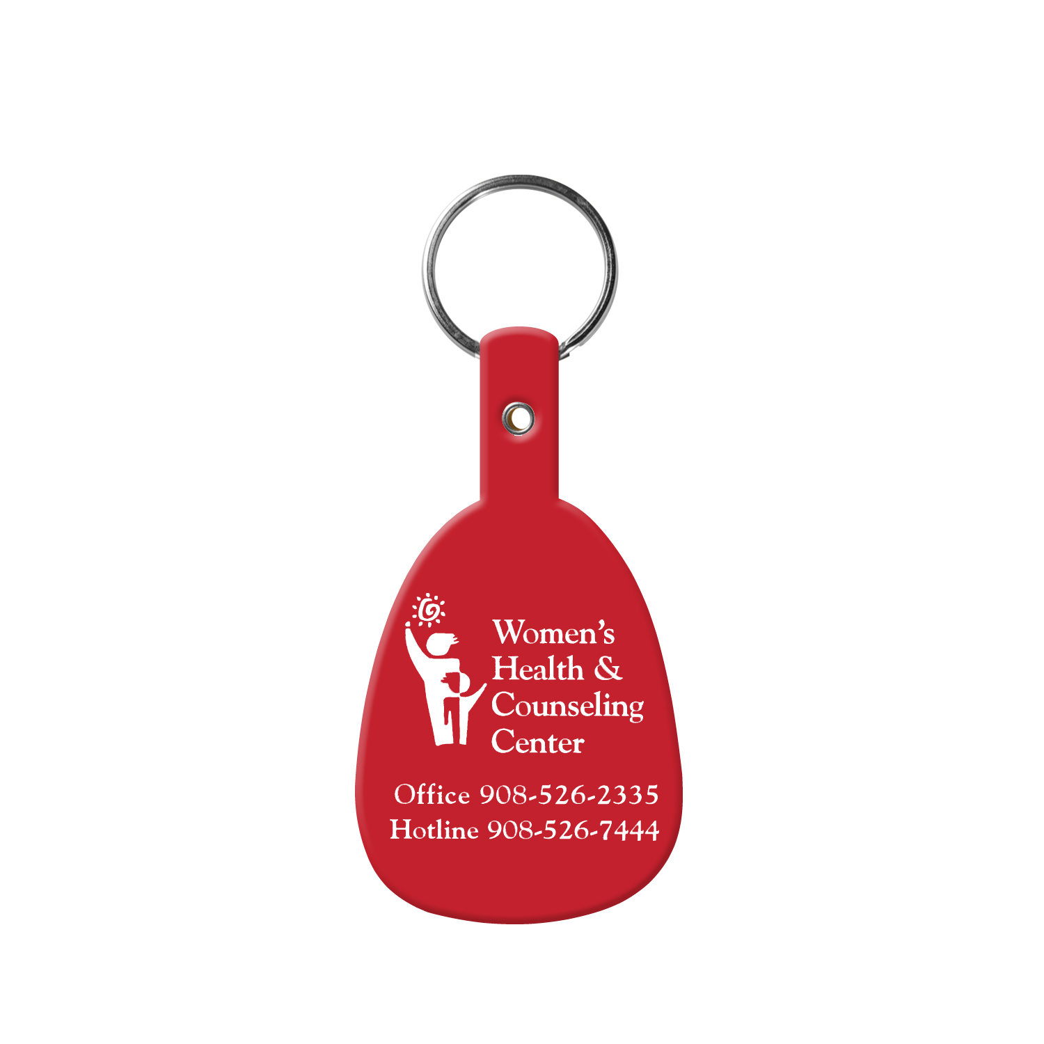 Picture of Oval shaped Flexible Key Tag