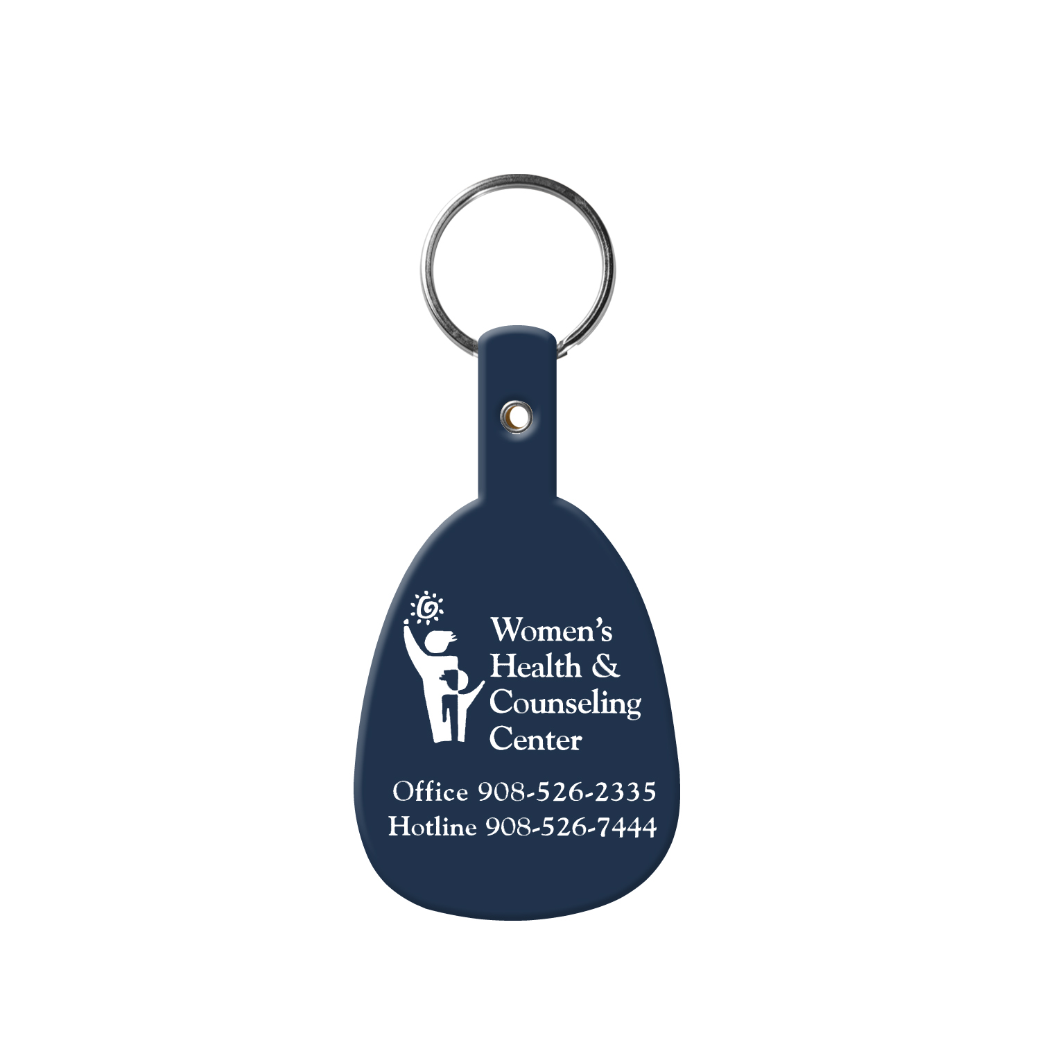 Picture of Oval shaped Flexible Key Tag