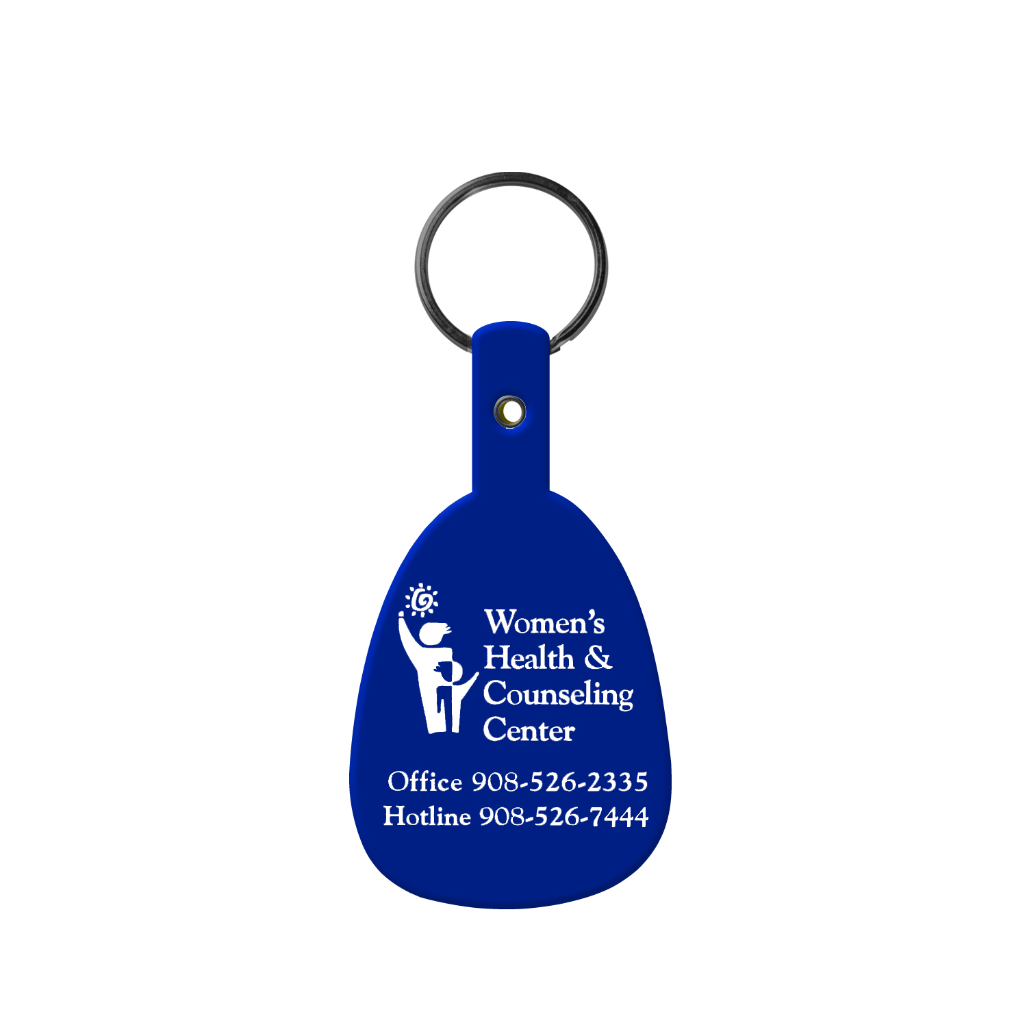 Picture of Oval shaped Flexible Key Tag