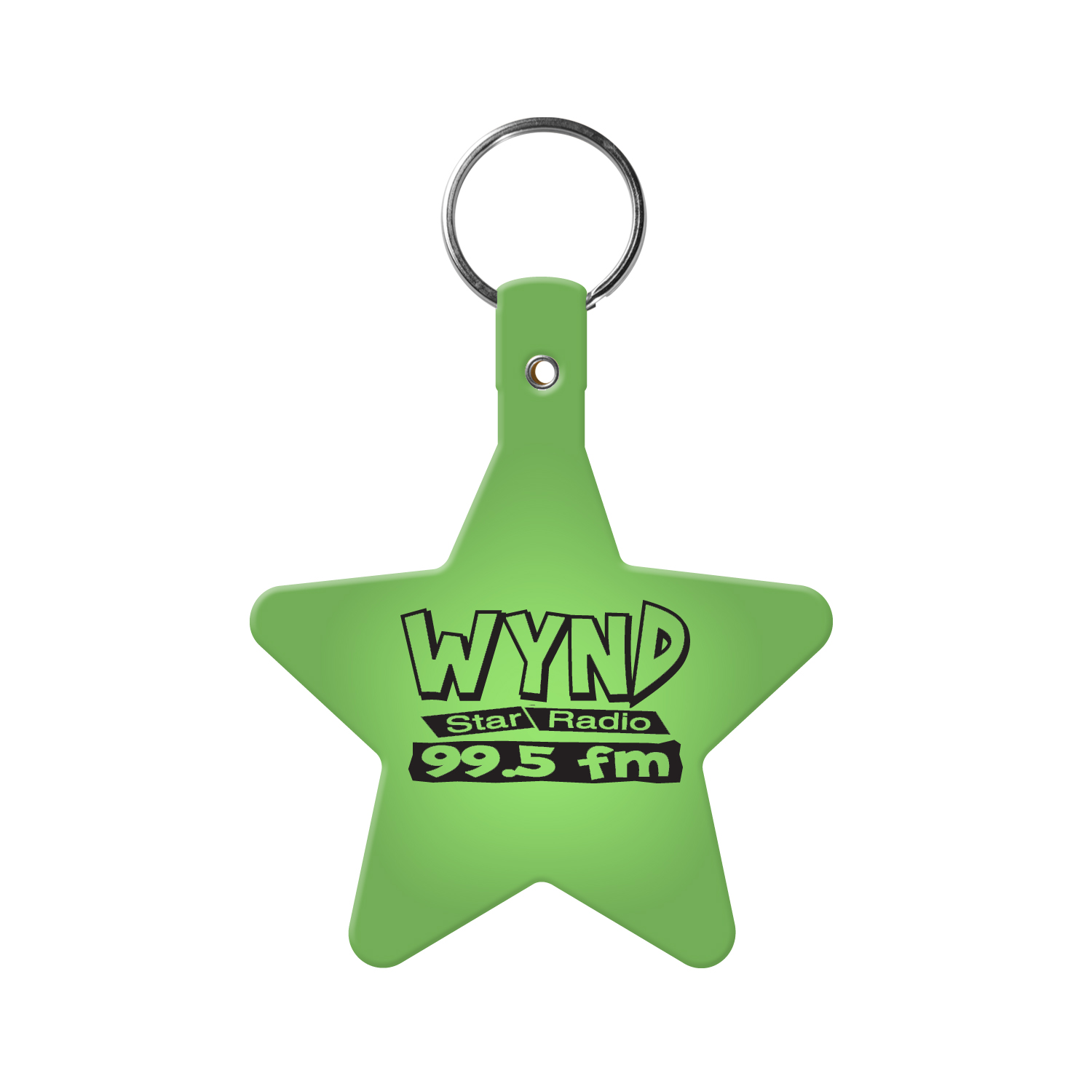 Picture of Star Shaped Flexible Key Tag