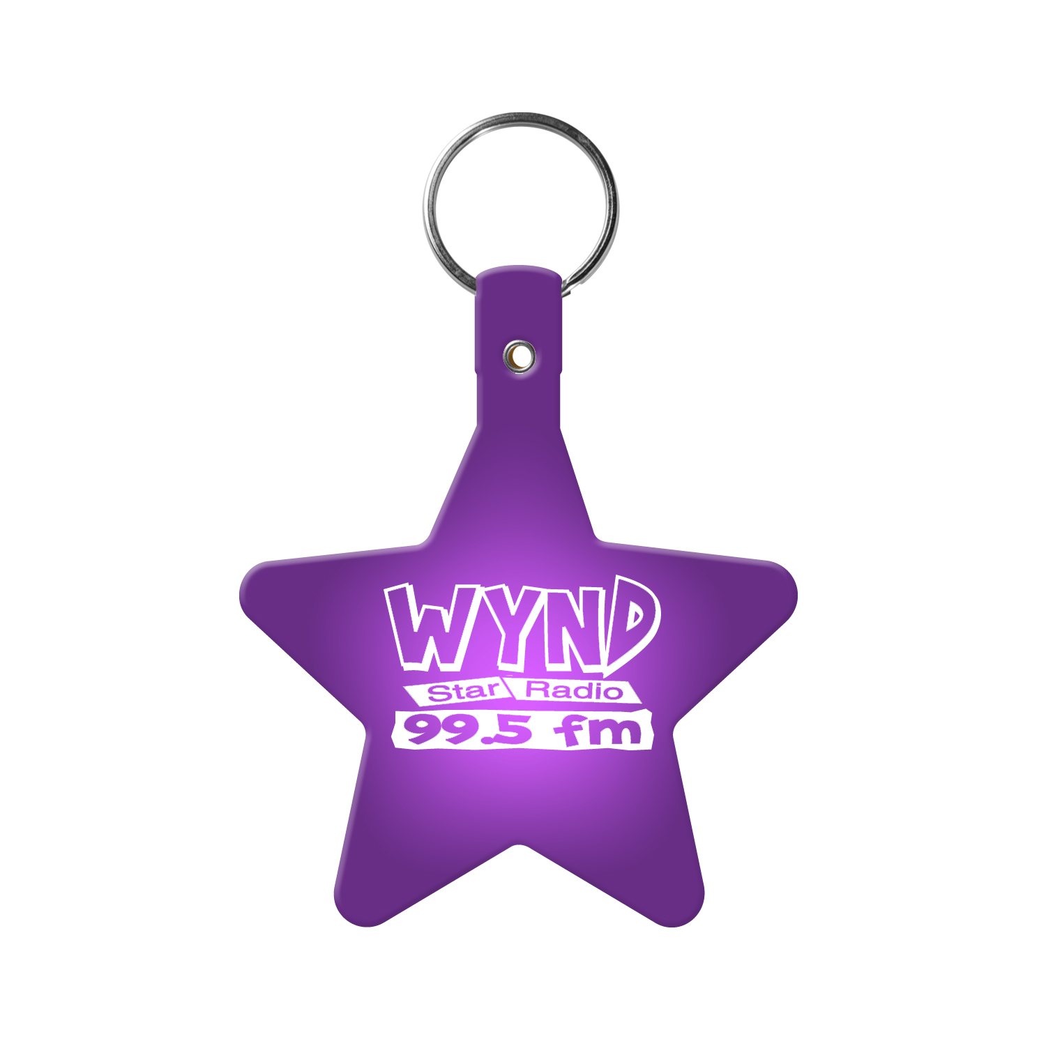 Picture of Star Shaped Flexible Key Tag