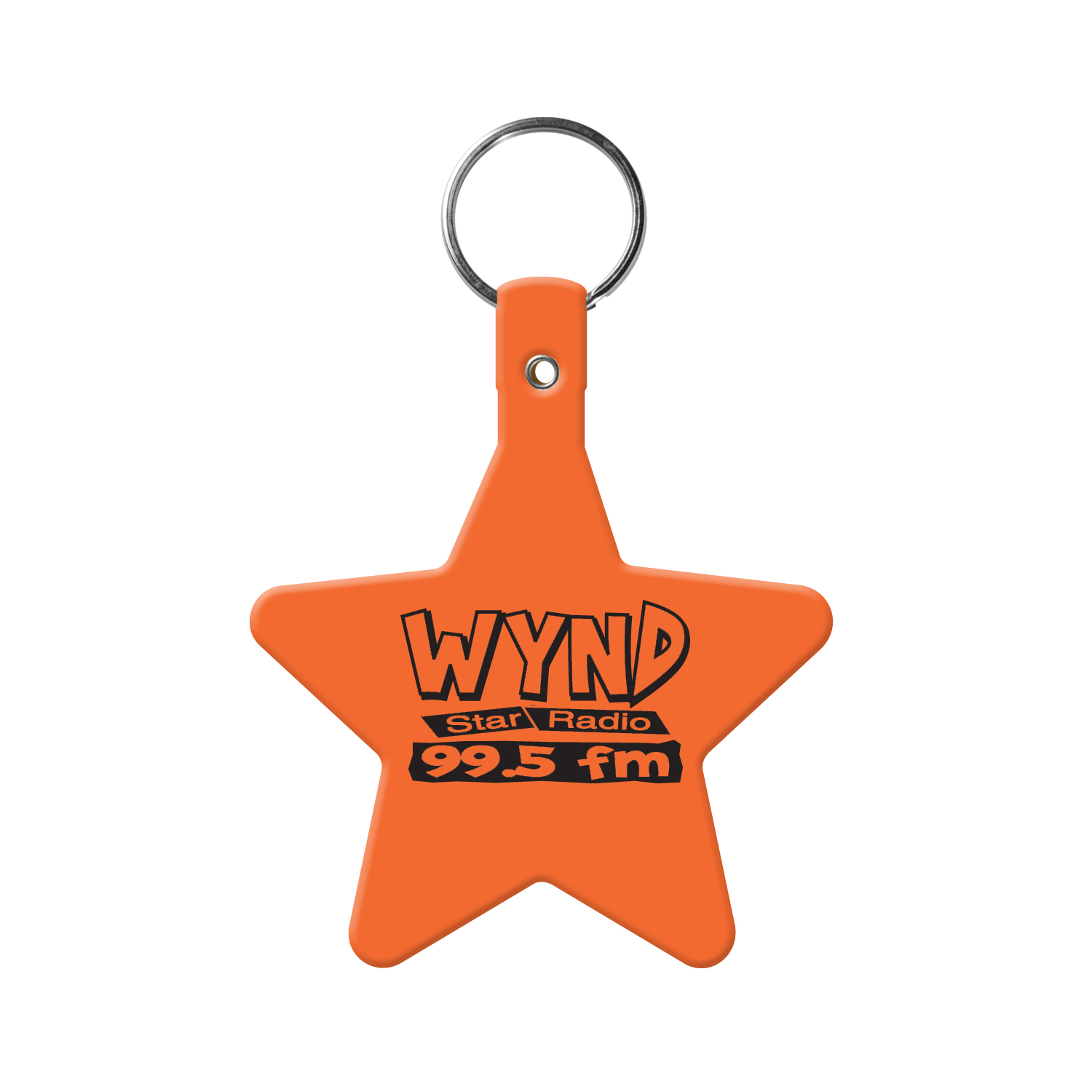 Picture of Star Shaped Flexible Key Tag