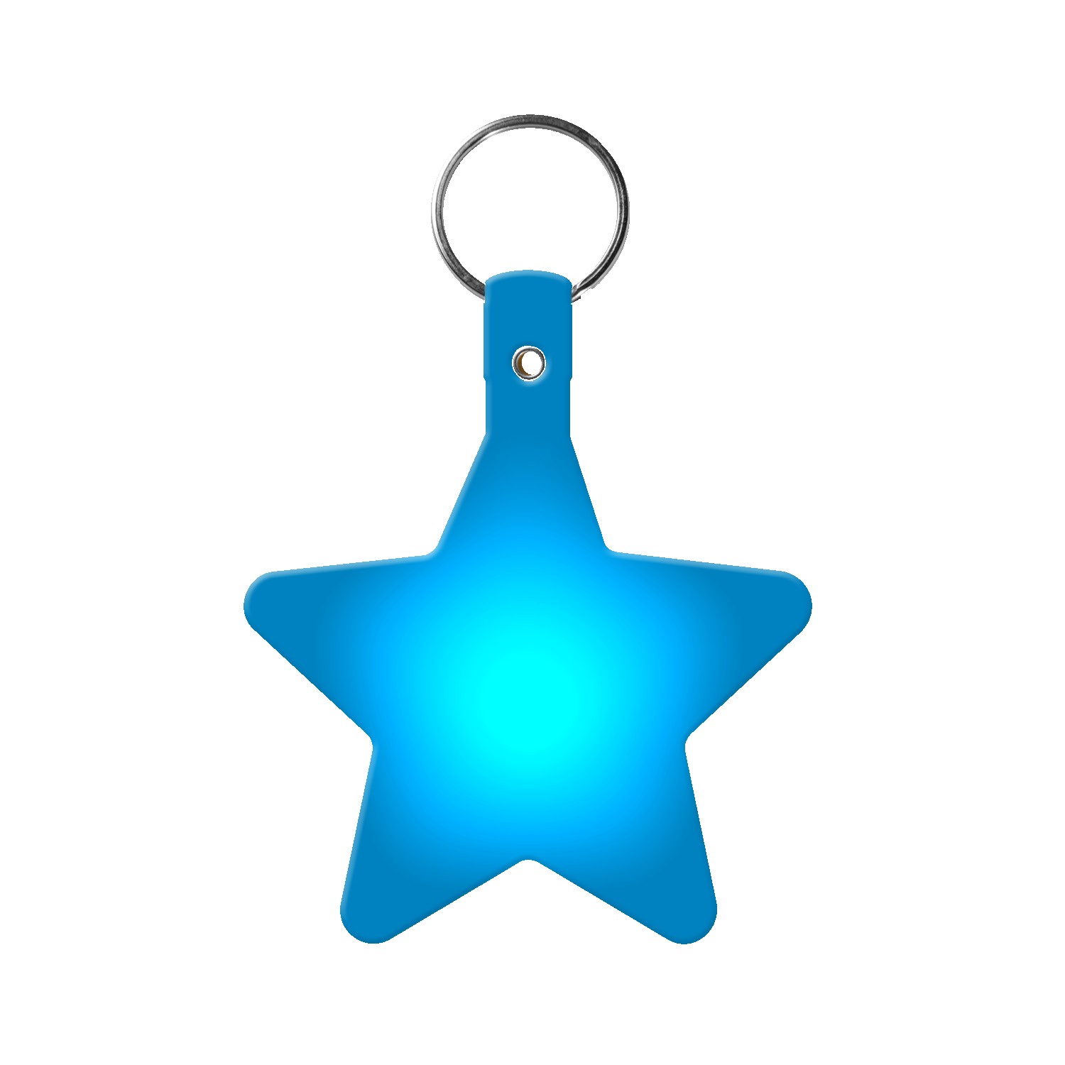 Picture of Star Shaped Flexible Key Tag
