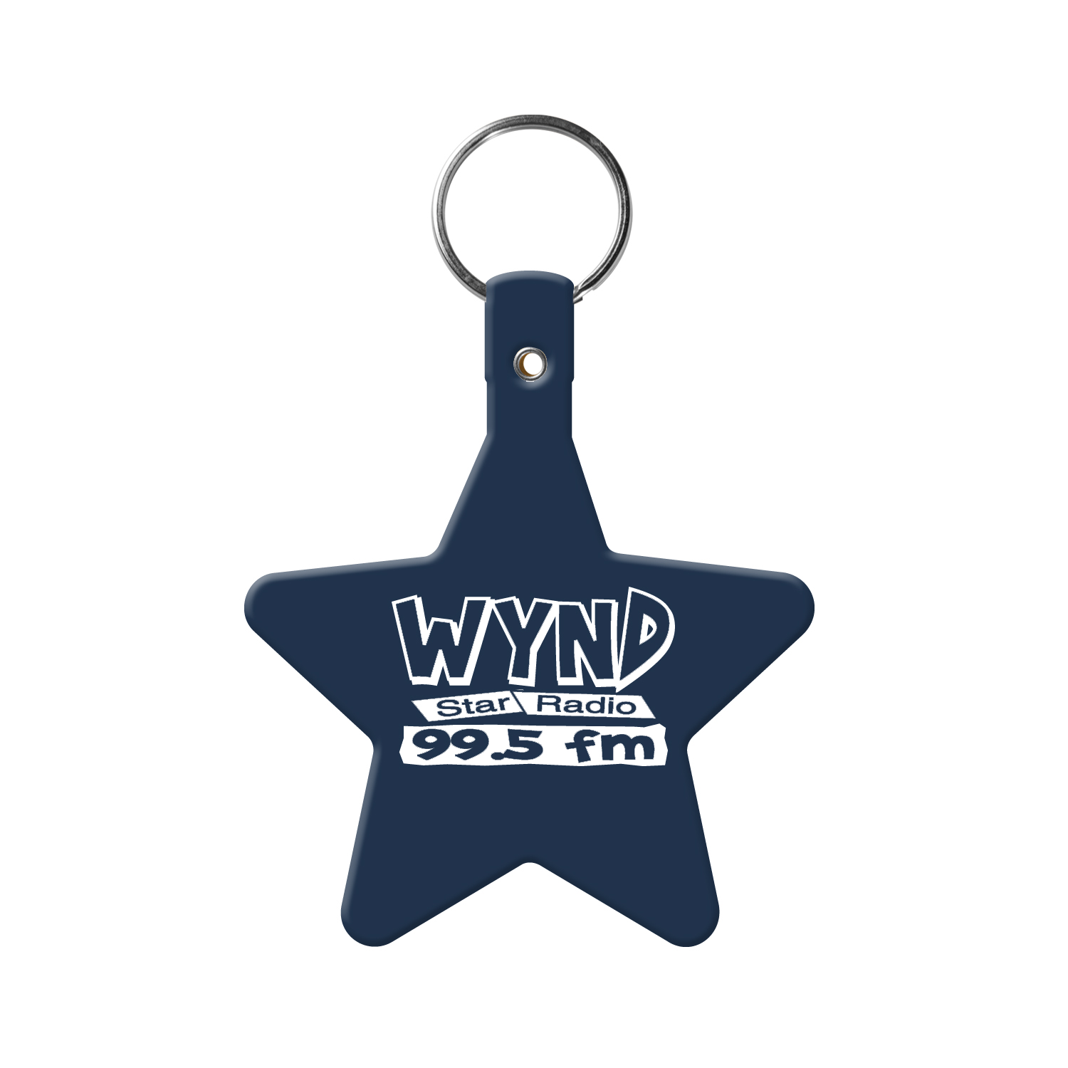 Picture of Star Shaped Flexible Key Tag
