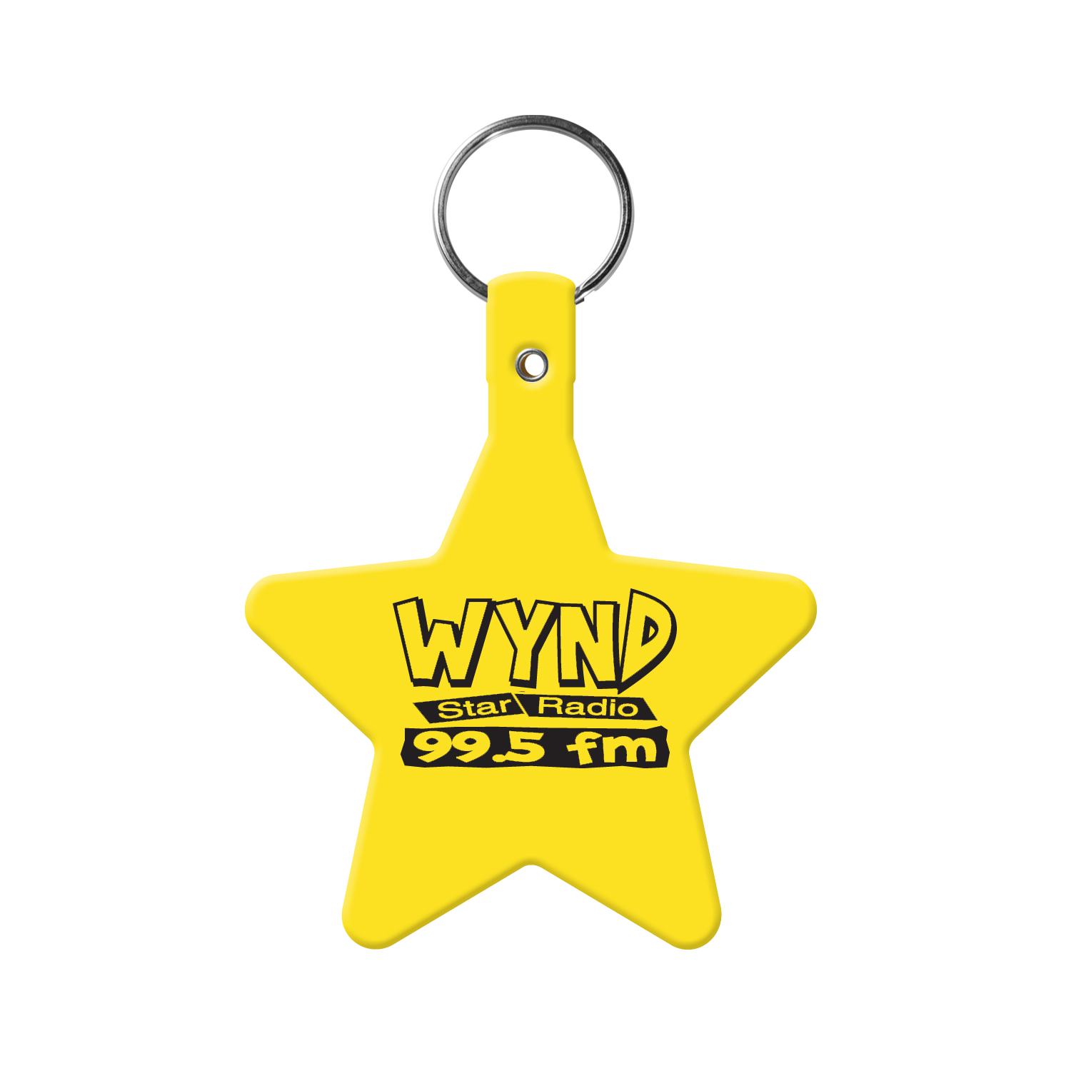 Picture of Star Shaped Flexible Key Tag