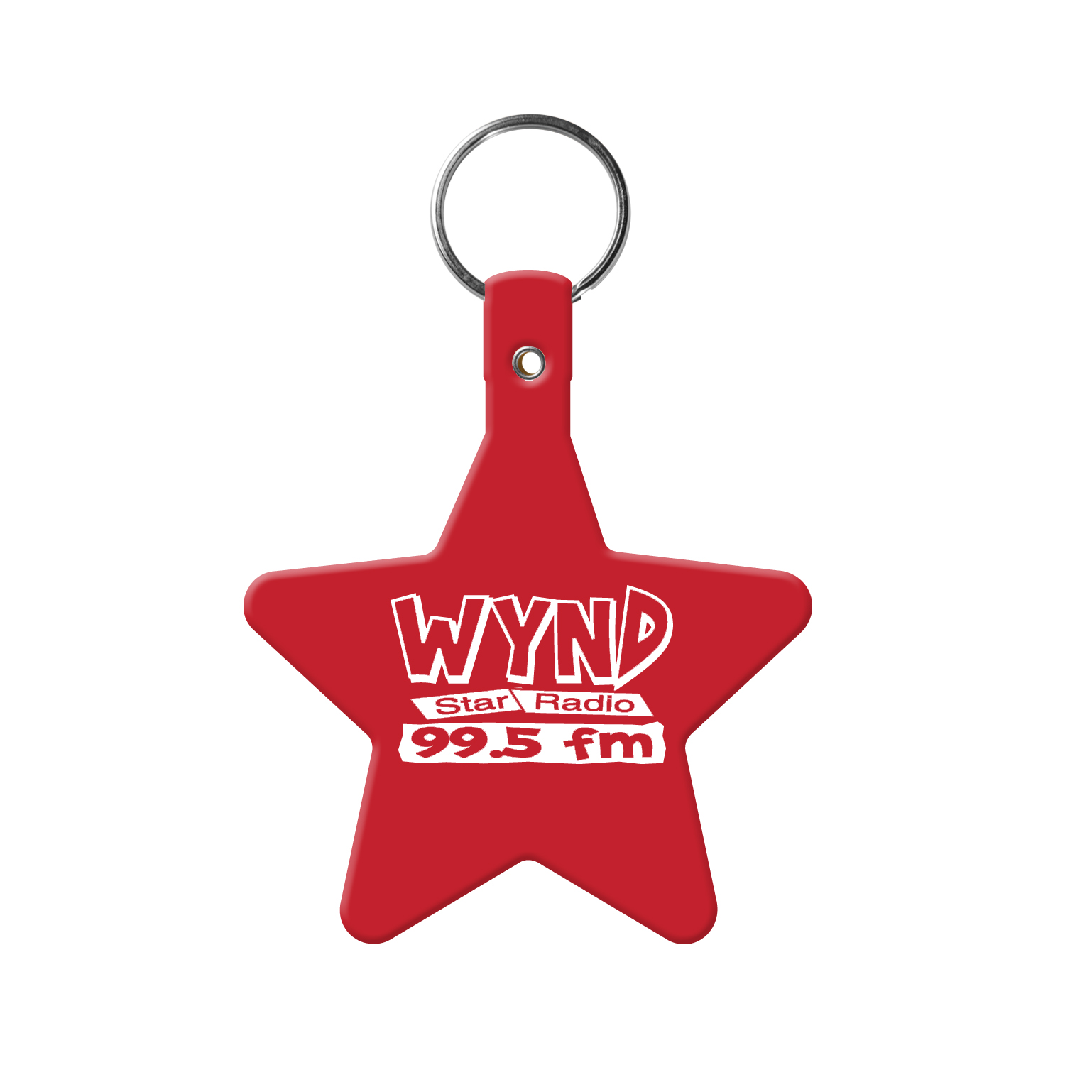 Picture of Star Shaped Flexible Key Tag