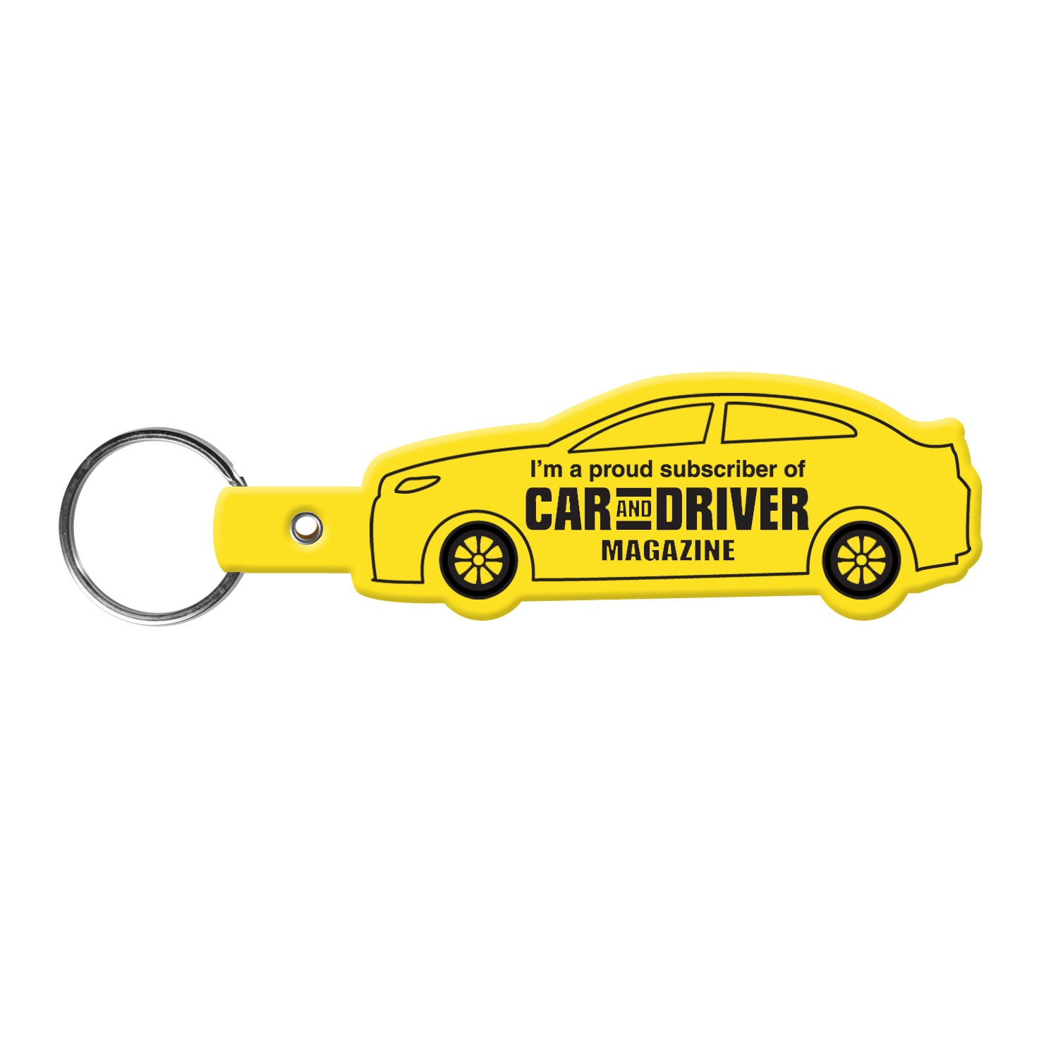 Picture of Car Shaped Flexible Key Tag
