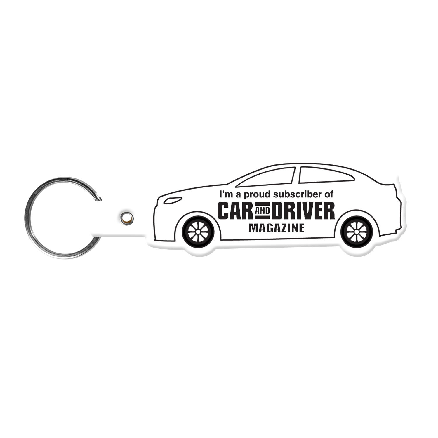 Picture of Car Shaped Flexible Key Tag