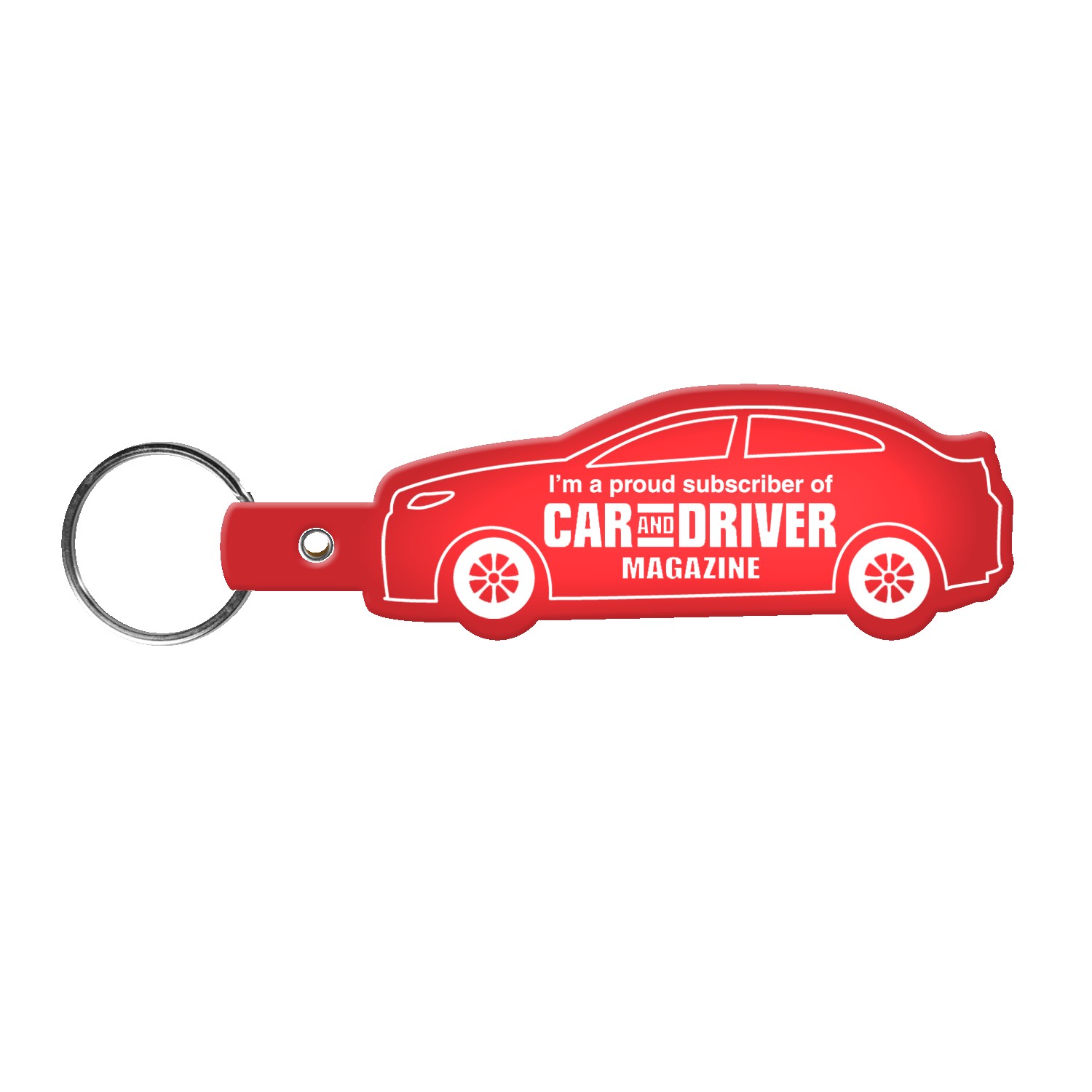 Picture of Car Shaped Flexible Key Tag